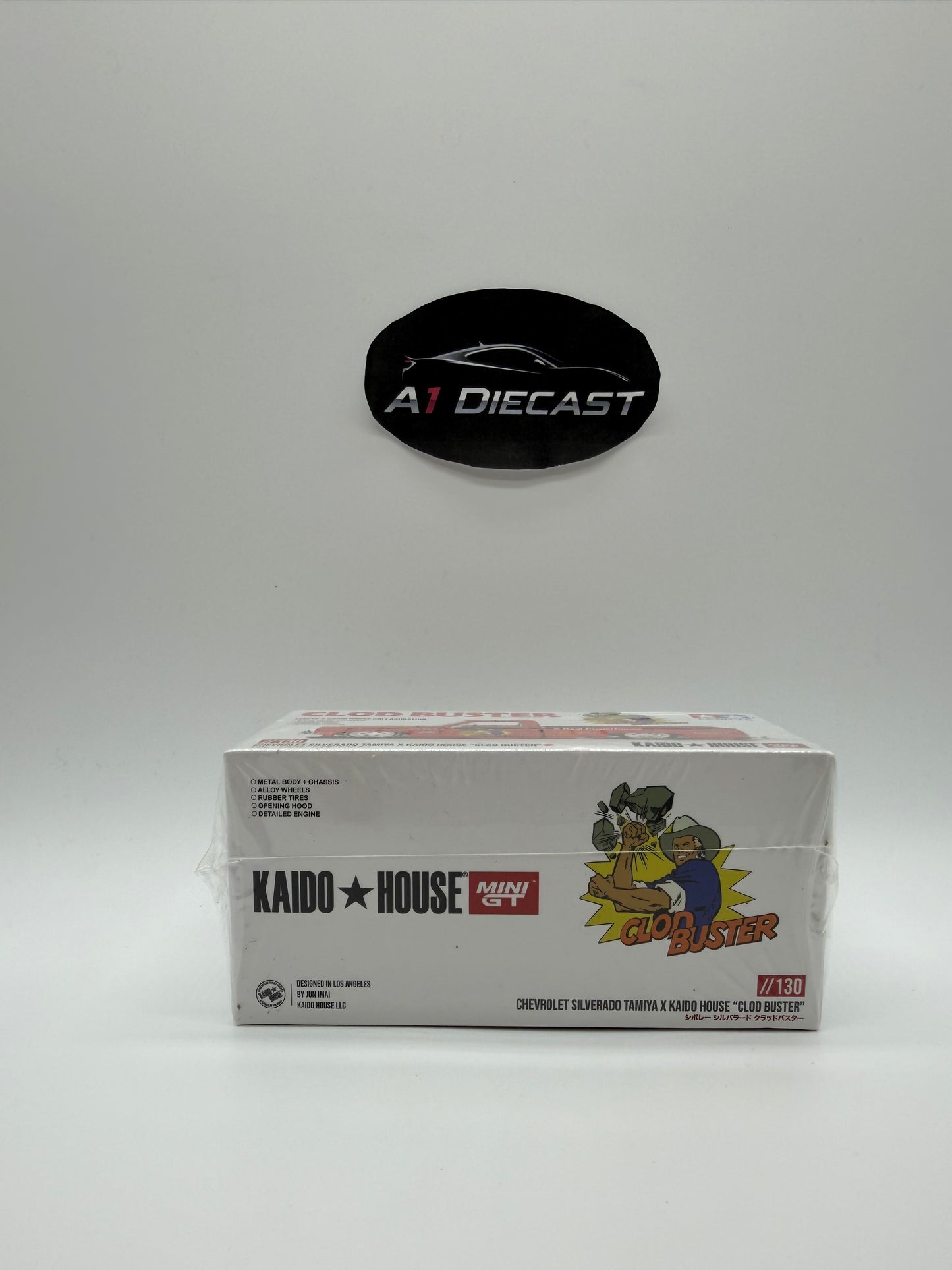 Kaido House Mini GT Tamiya Chevrolet Silverado x Kaido House “Clod Buster”