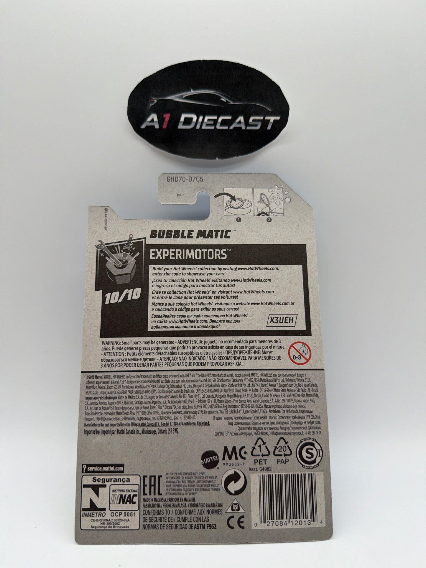 Hot Wheels Bubble Matic Treasure Hunt
