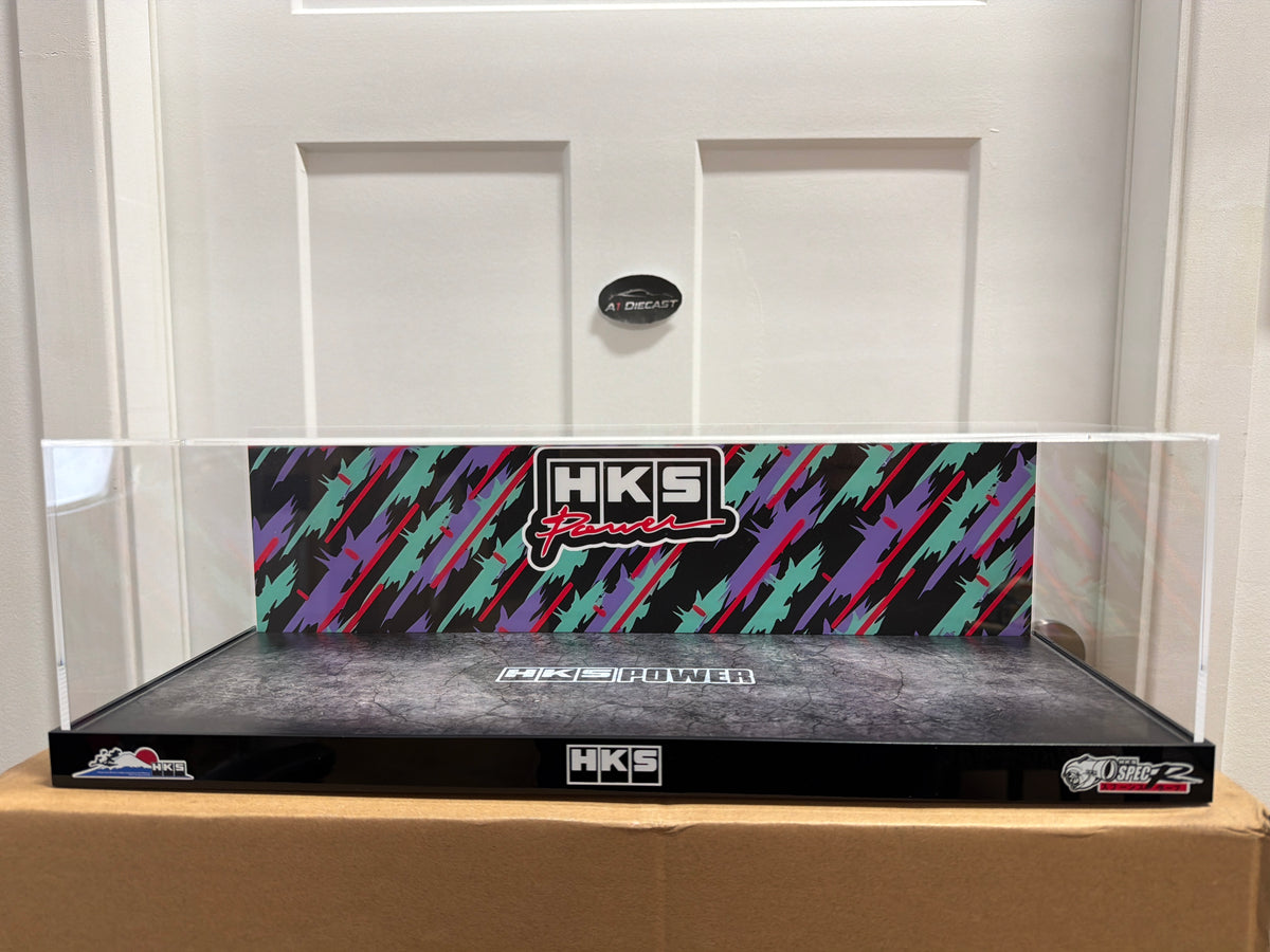 HKS Power Plexiglass Display case