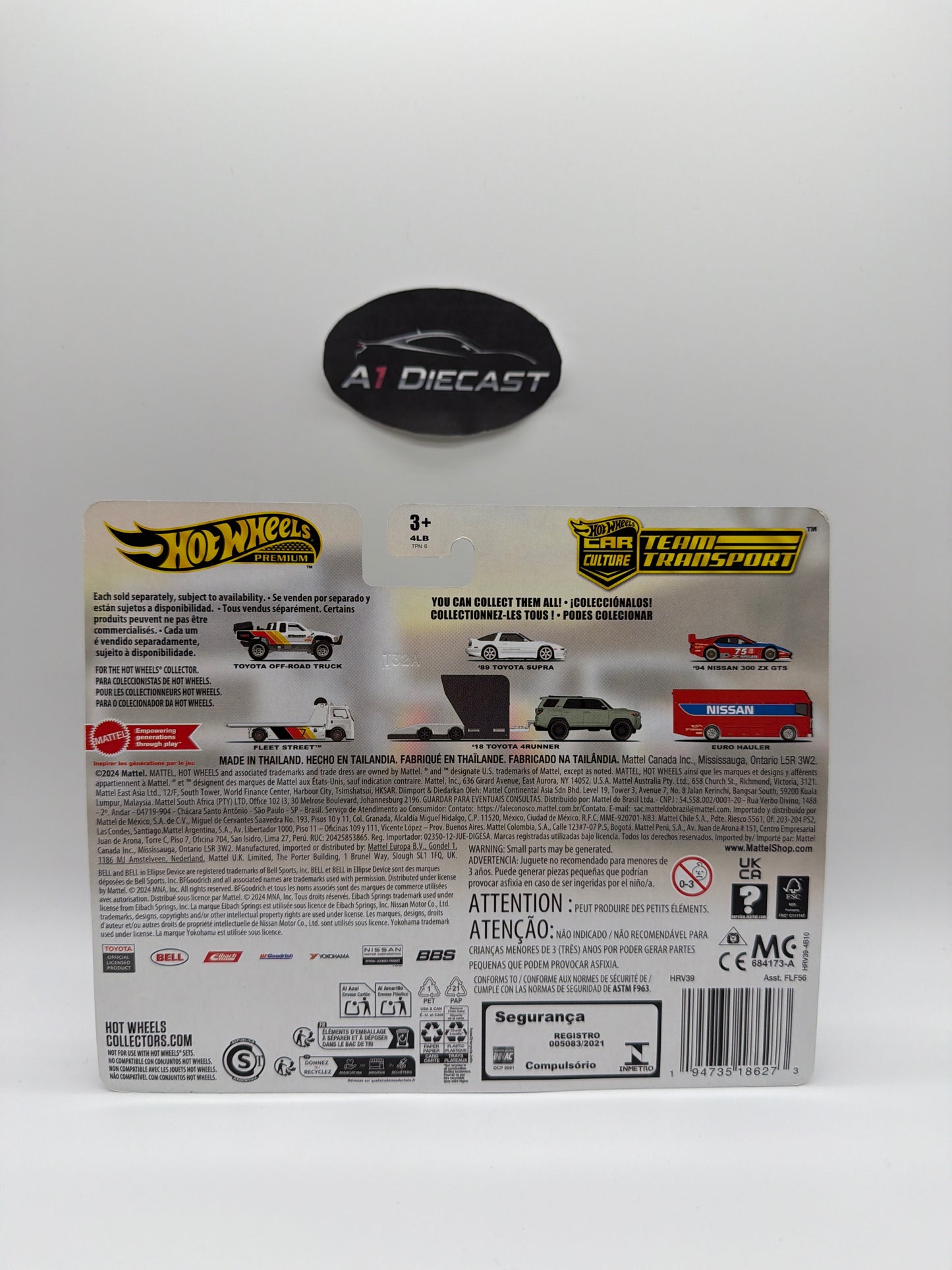 Hot Wheels Premium Car Culture Team Transport Toyota Off-Road Truck & Fleet Street