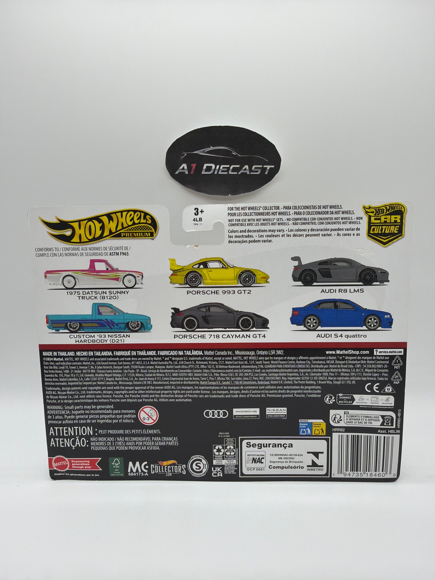 Hot Wheels Premium Car Culture Porsche 993 GT2 & Porsche 718 Cayman GT4