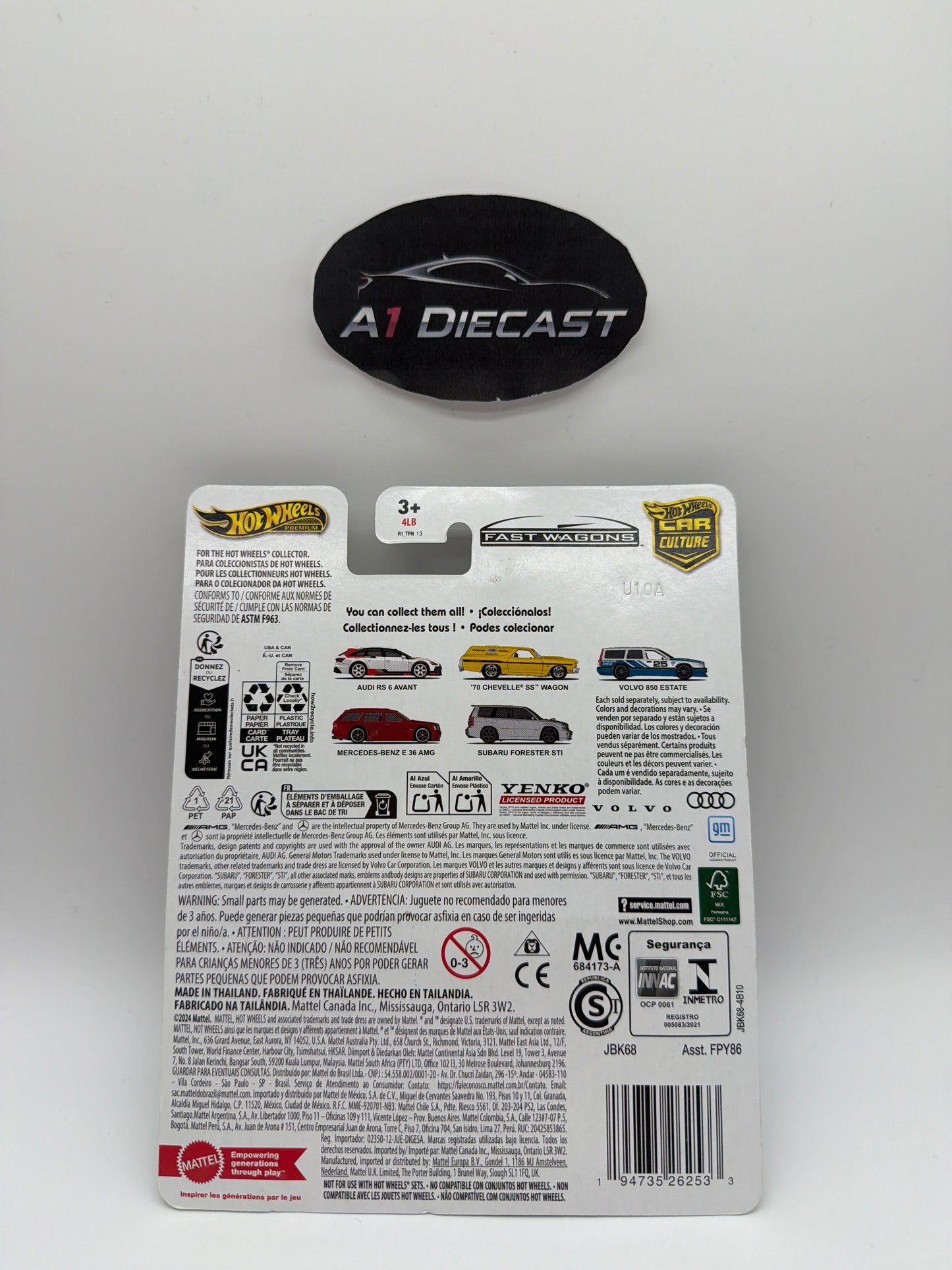 Hot Wheels Premium Car Culture Audi RS 6 Avant