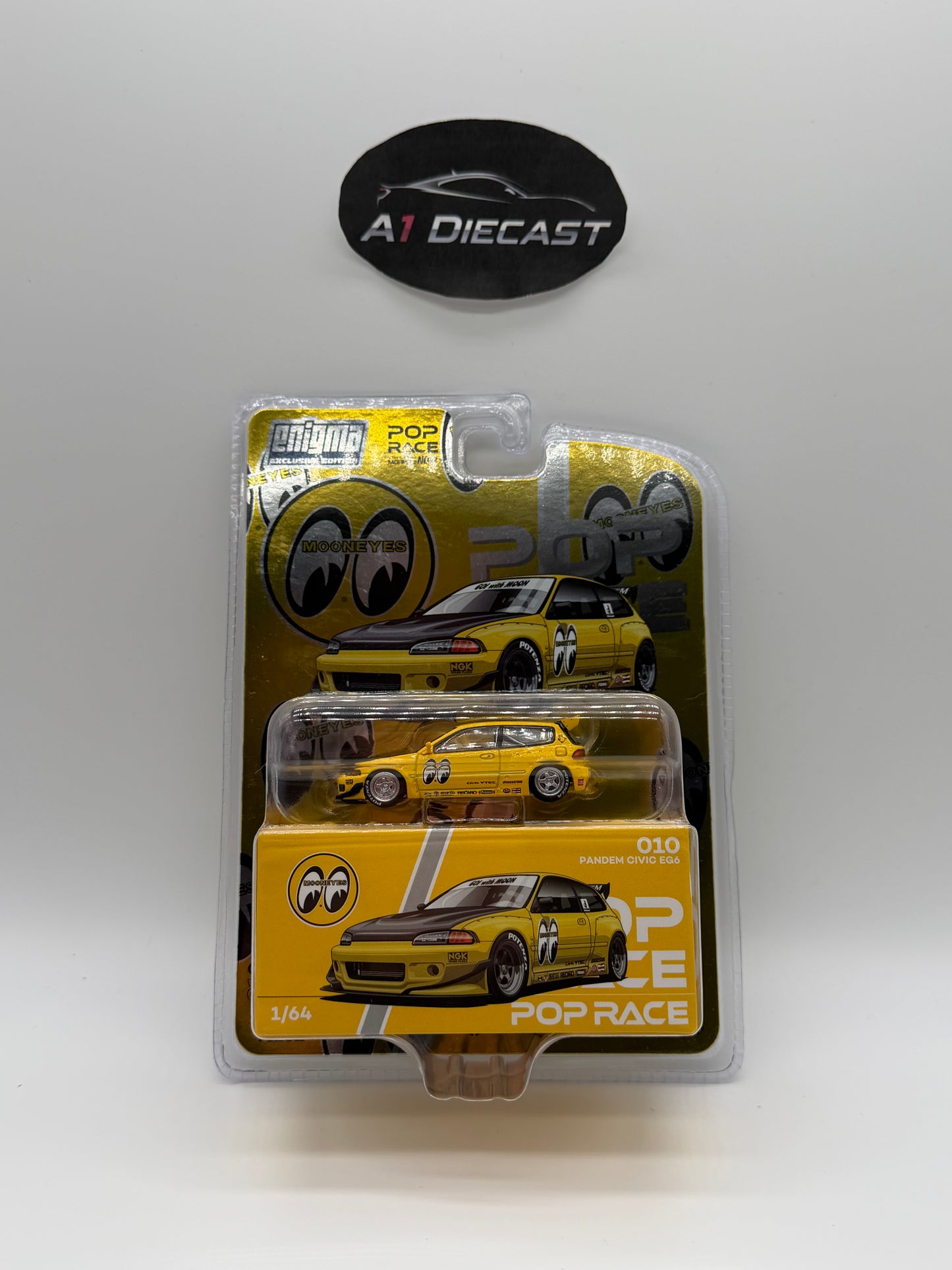 Pop Race enigma Exclusive Edition MoonEyes Pandem Civic EG6 PRE010
