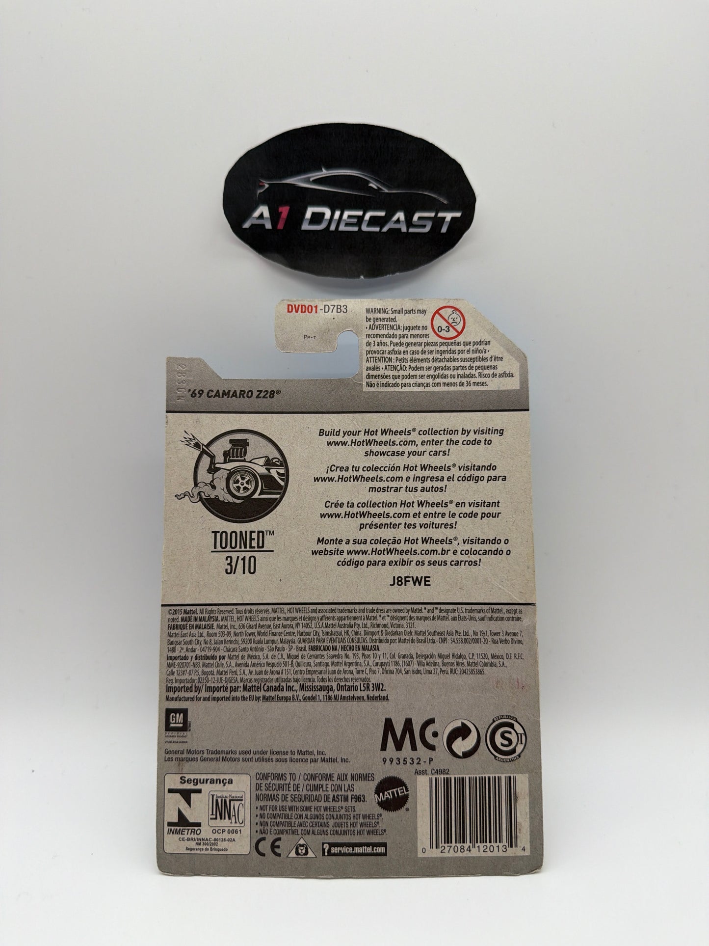 Hot Wheels ‘69 Camaro Z28 Treasure Hunt