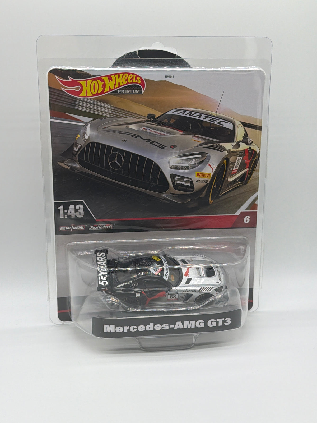 Hot Wheels Premium 1:43 Mercedes-AMG GT3