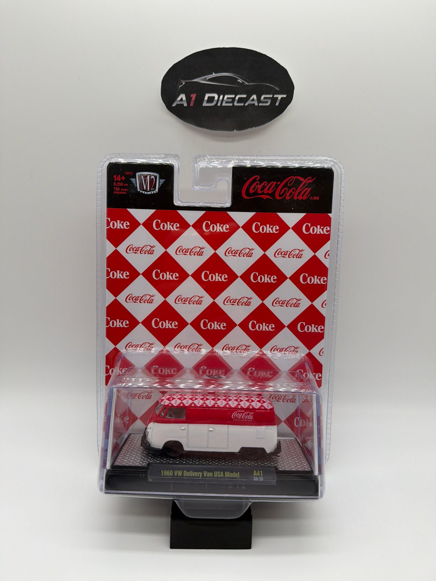 M2 Machines Coca-Cola 1960 VW Delivery Van USA Model