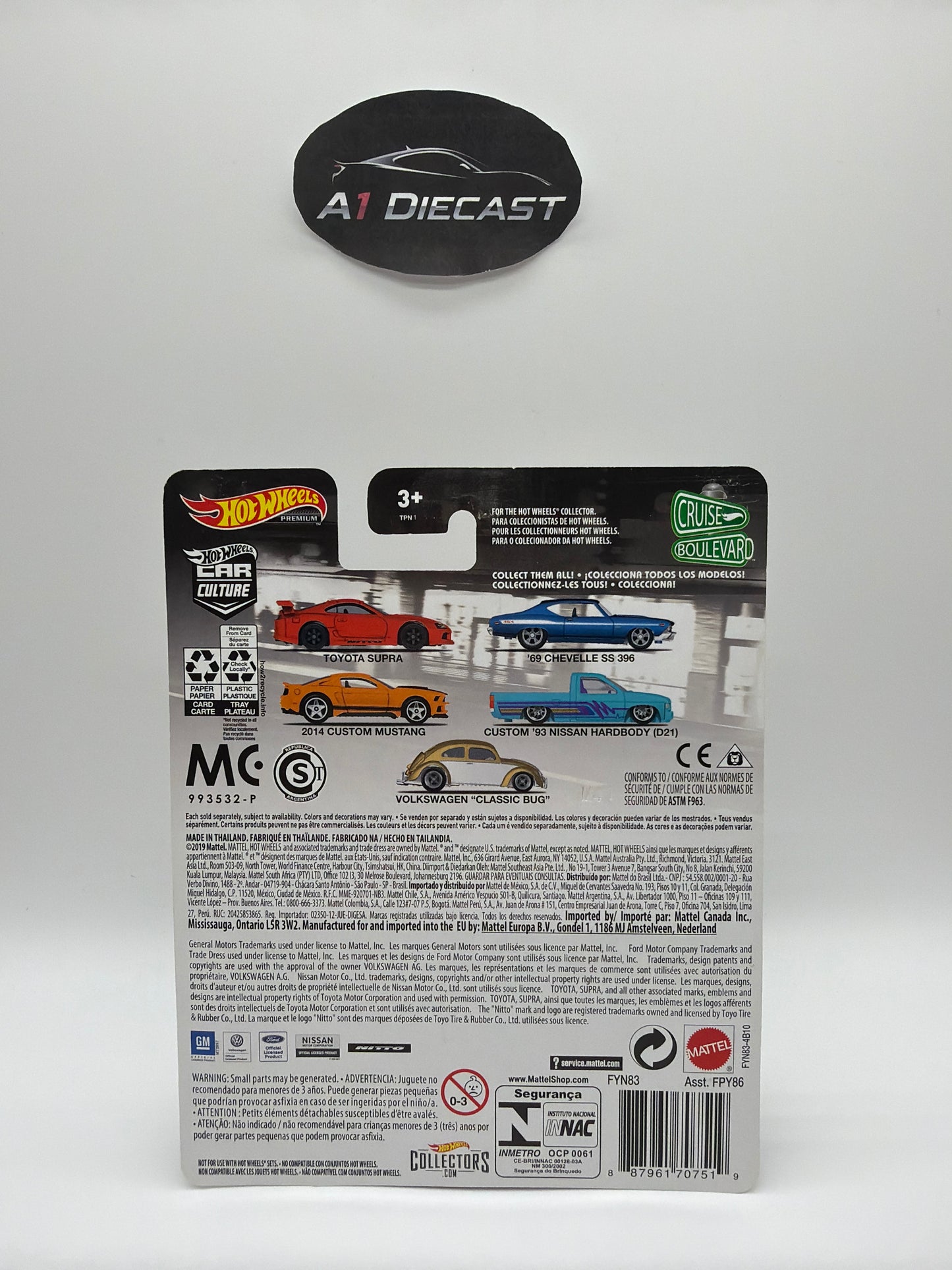 Hot Wheels Premium Car Culture 2024 Custom Mustang