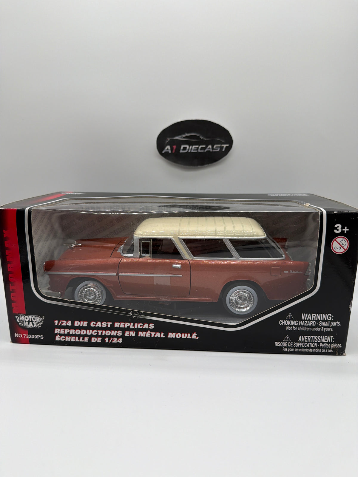 Motor Max 1:24 1955 Chevy Bel Air Nomad