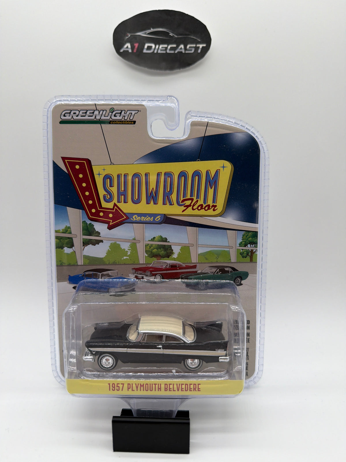 Greenlight Showroom Floor Series 6 1957 Plymouth Belvedere