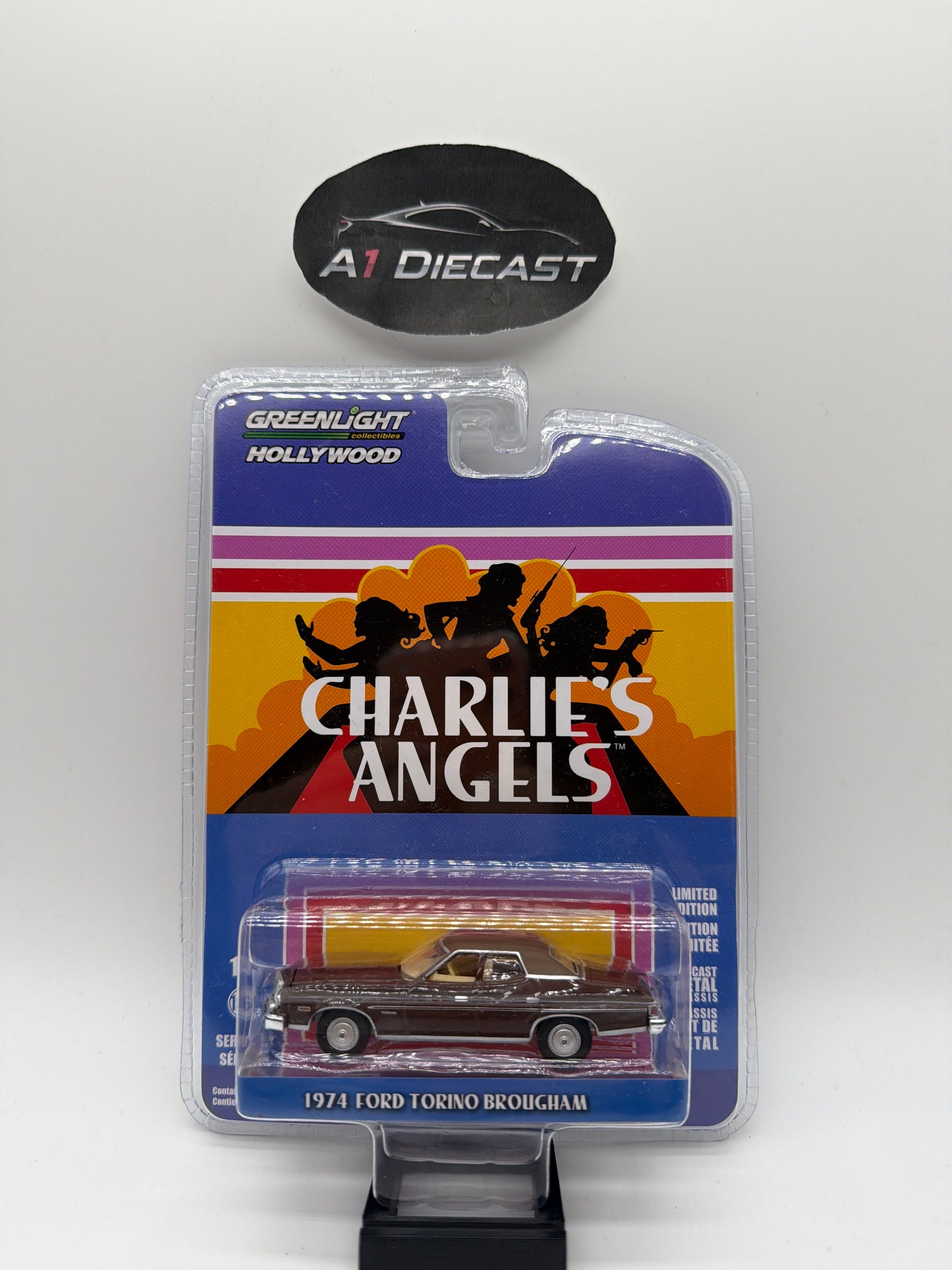 Greenlight Hollywood Charlie’s Angels 1974 Ford Torino Brougham