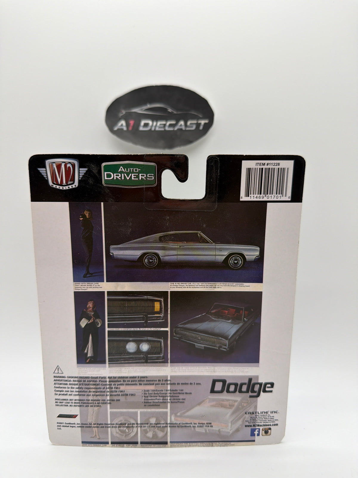 M2 Machines 1966 Dodge Charger 383