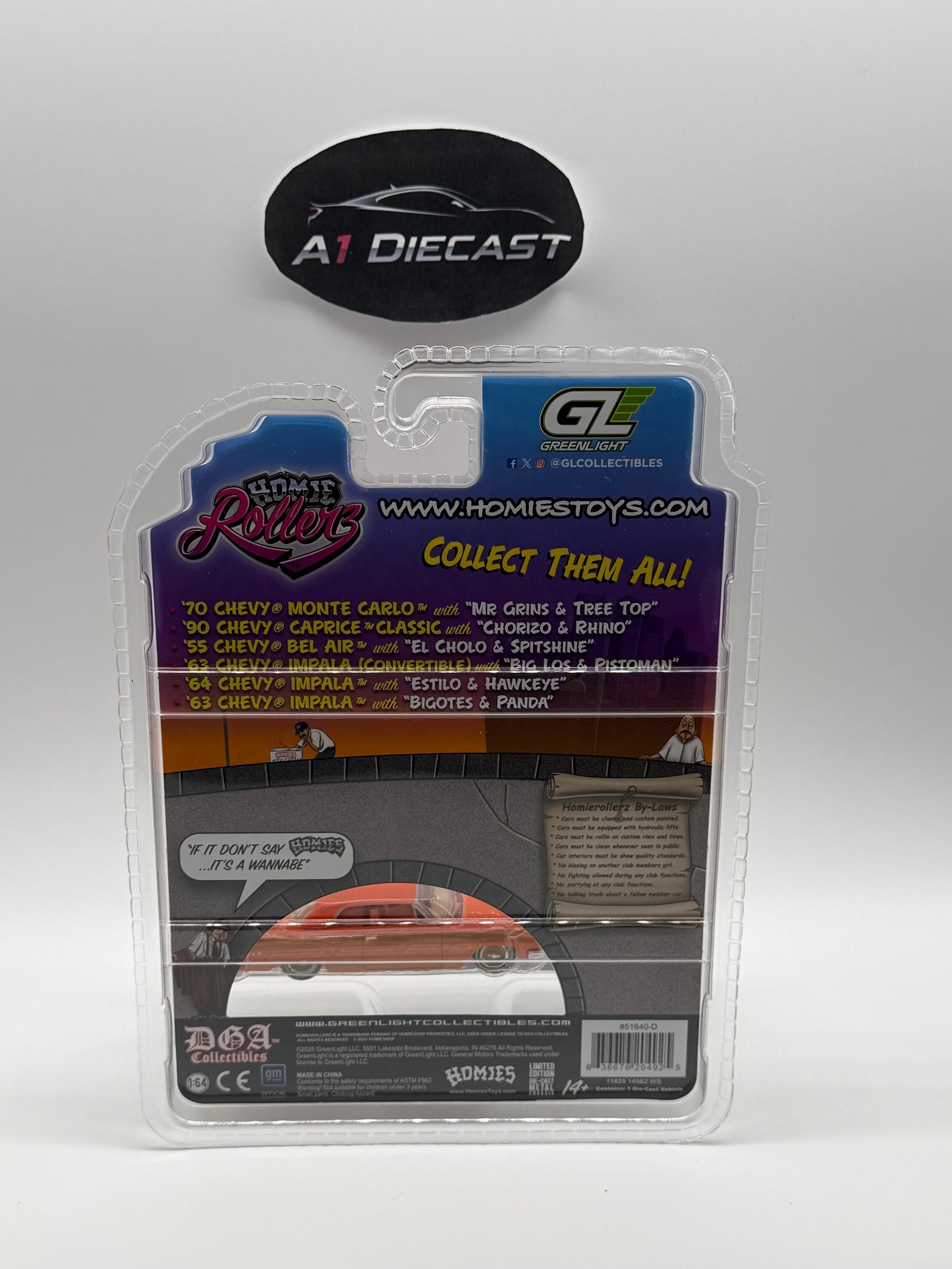 Greenlight Homie Rollerz ‘64 Chevy Impala