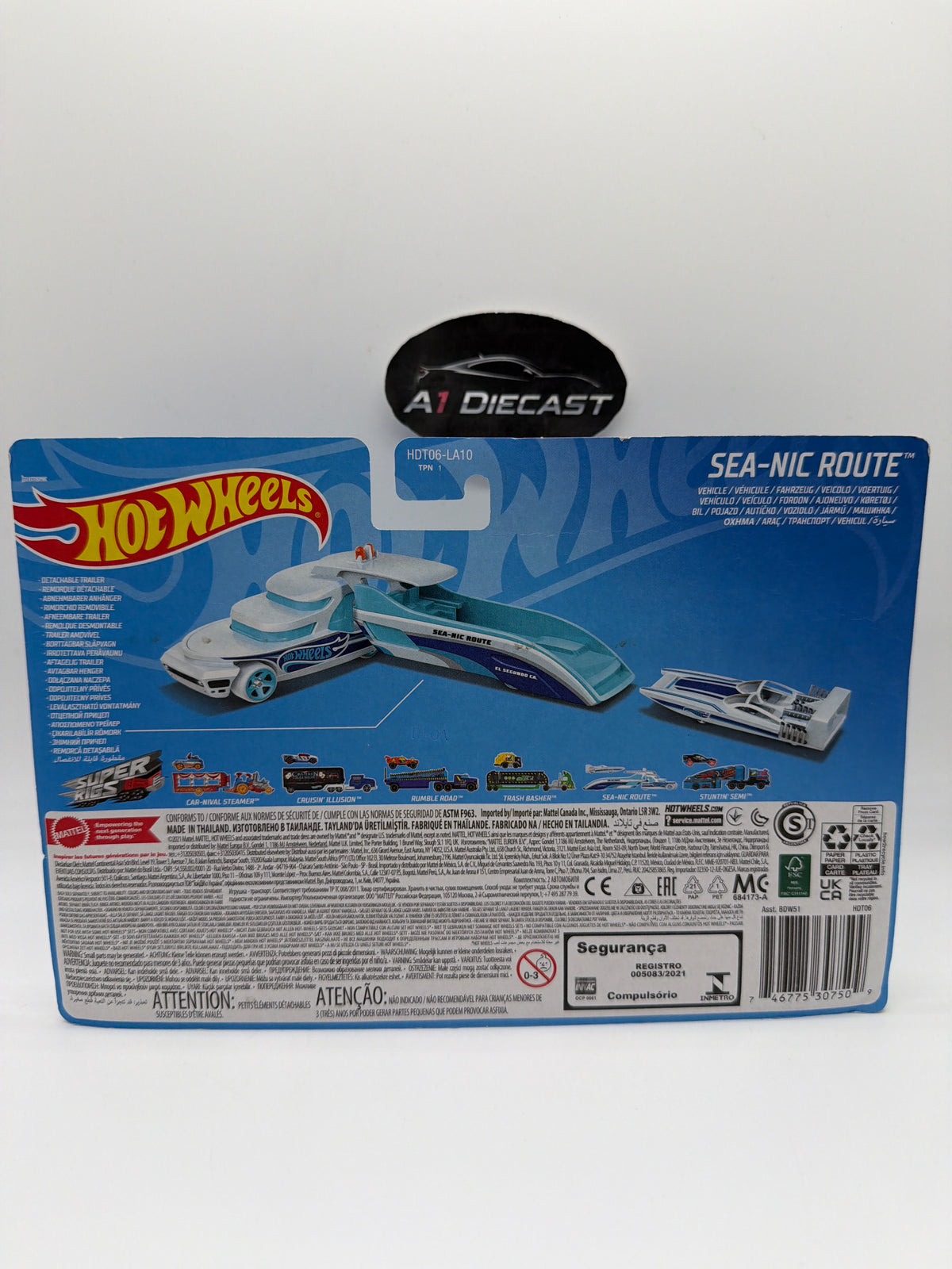 Hot Wheels Super Rigs Sea-Nic Route