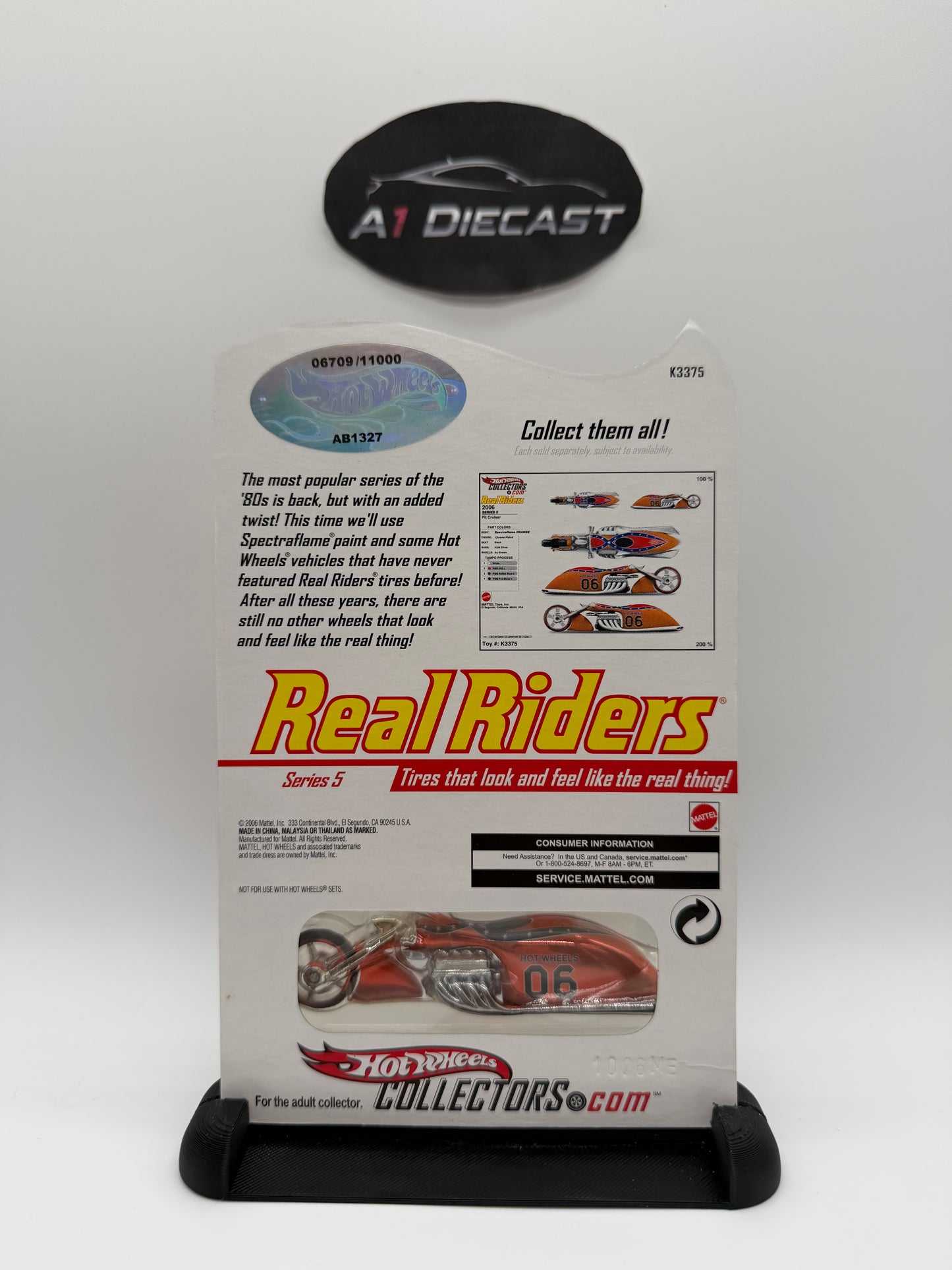 Hot Wheels Real Riders Pit Cruiser