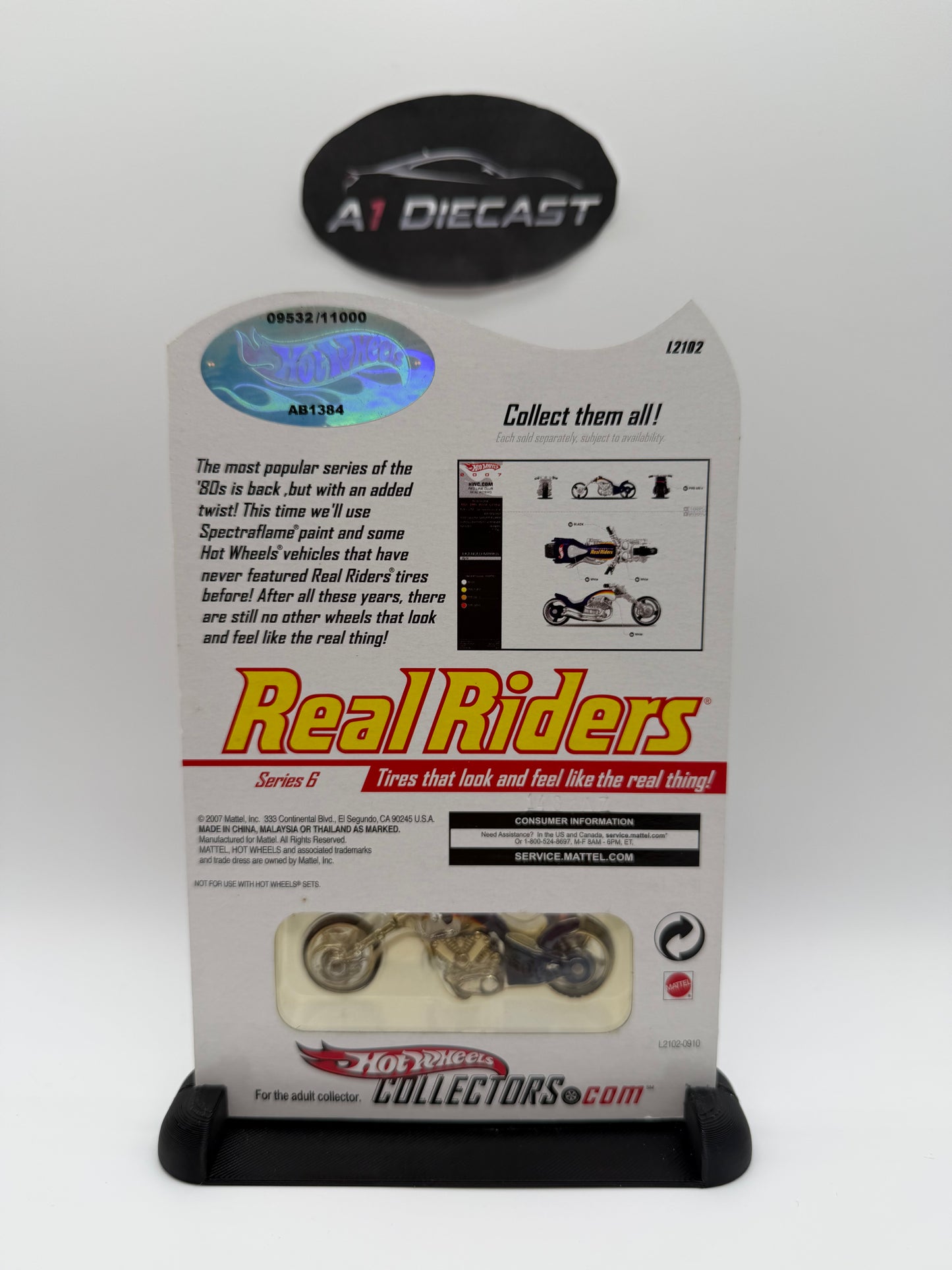 Hot Wheels Real Riders Blast Lane