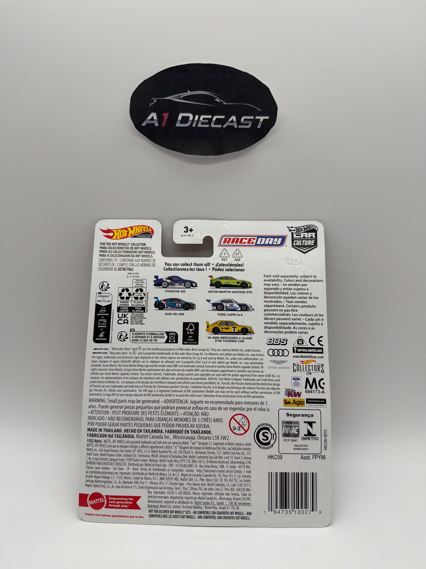 Hot Wheels Premium Car Culture Race Day Porsche 935