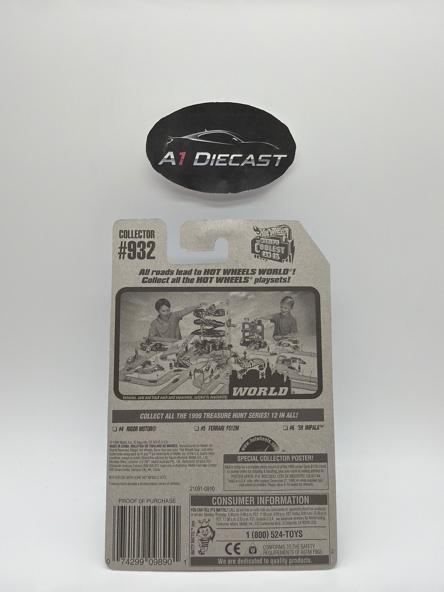Hot Wheels Limited Edition! Rigor Motor Treasure Hunt