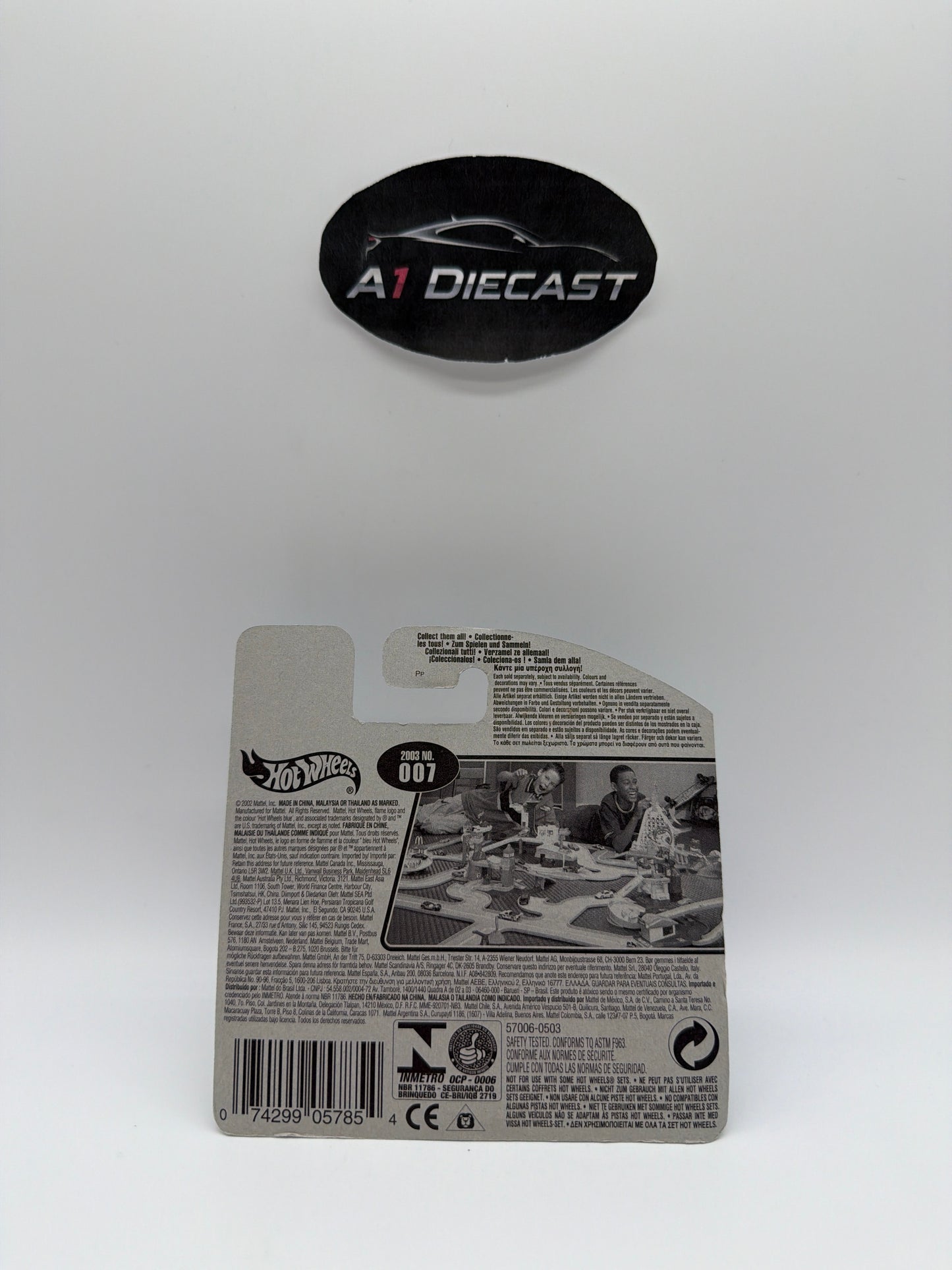 Hot Wheels Midnight OTTO Super Treasure Hunt Short Card