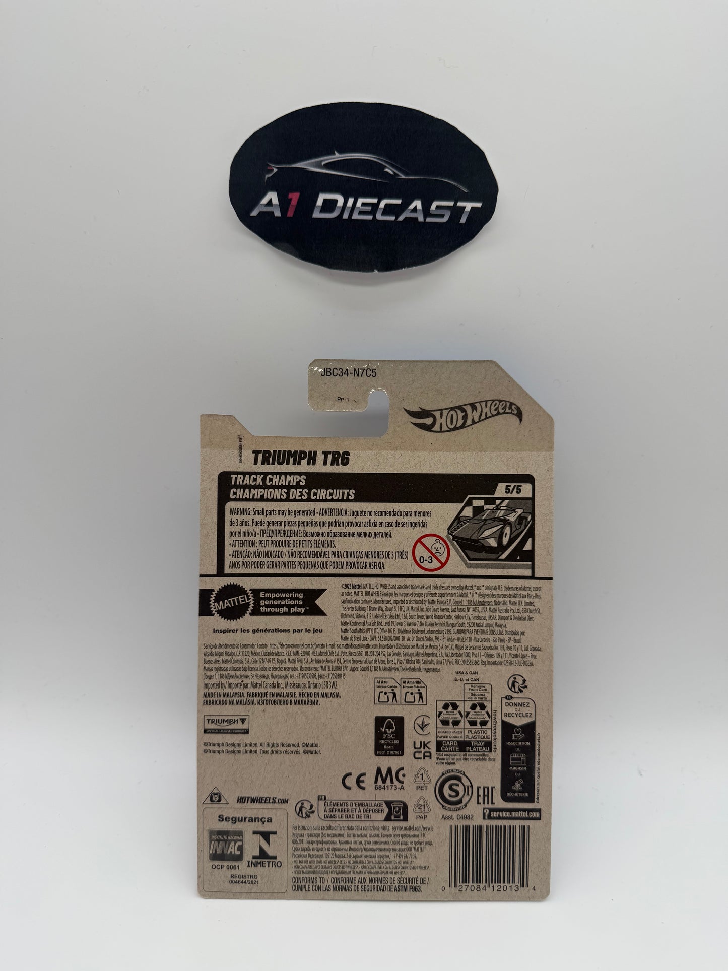 Hot Wheels Triumph TR6 Treasure Hunt