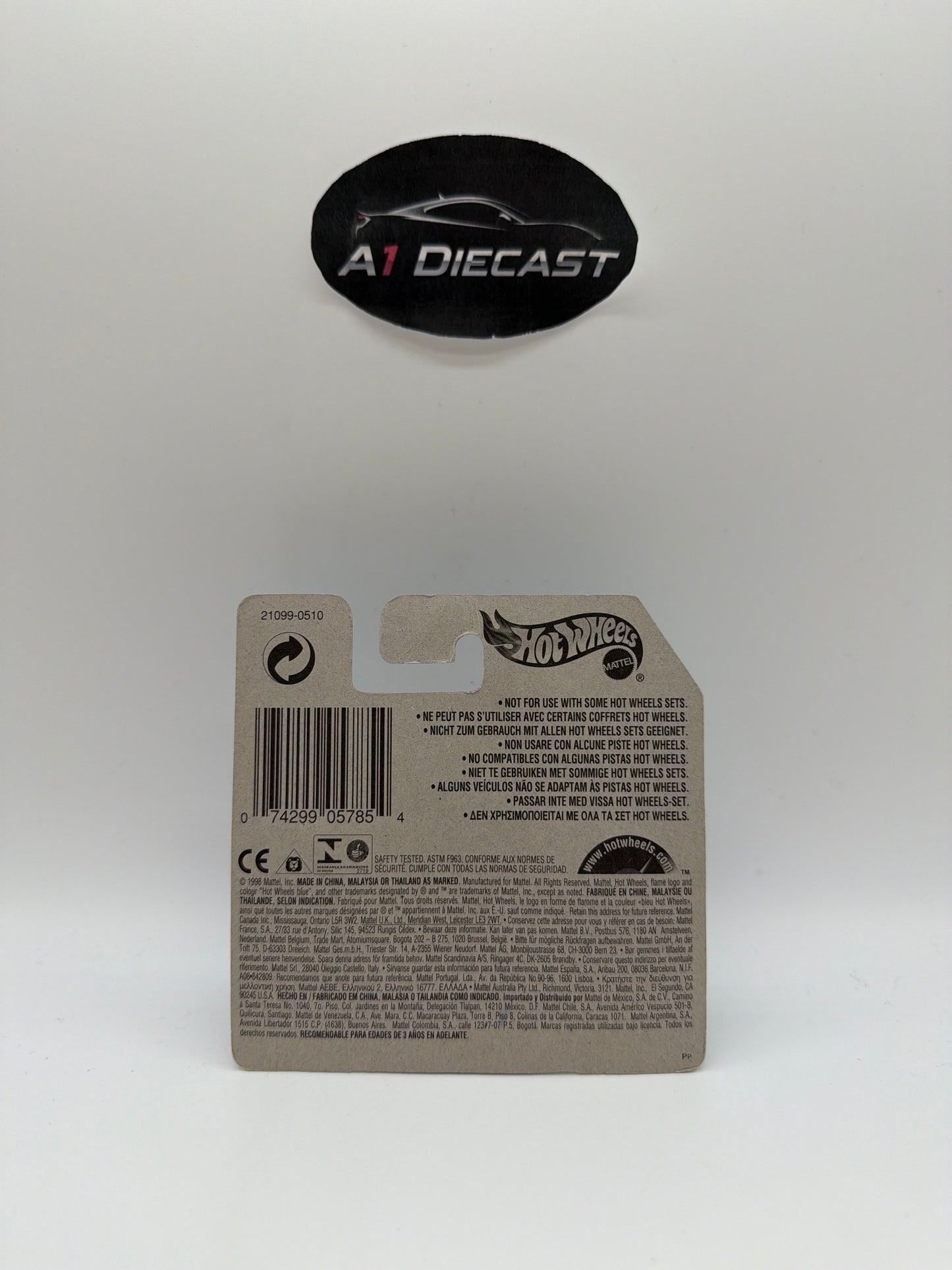 Hot Wheels Express Lane Treasure Hunt Short Card