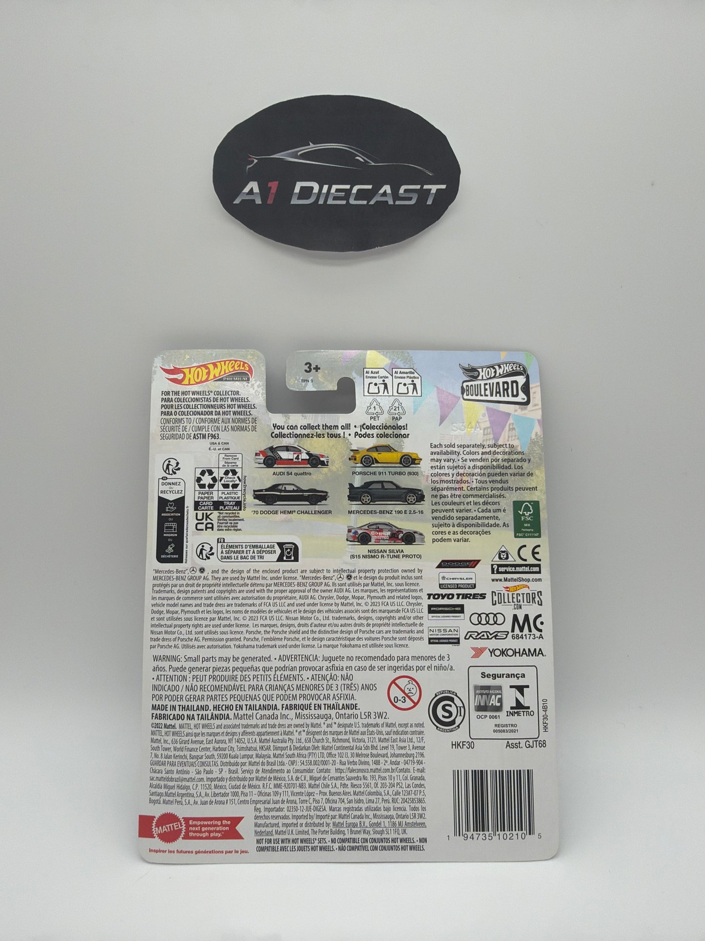 Hot Wheels Premium Boulevard Audi S4 quattro