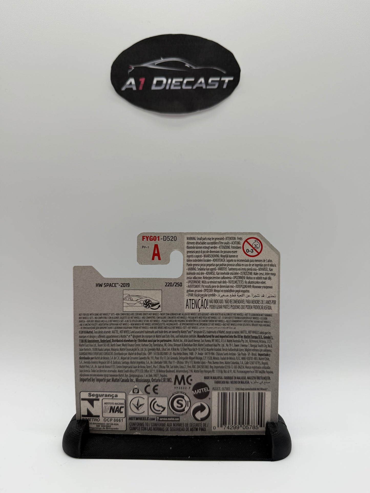 Hot Wheels Cyber Speeder Treasure Hunt Short Card