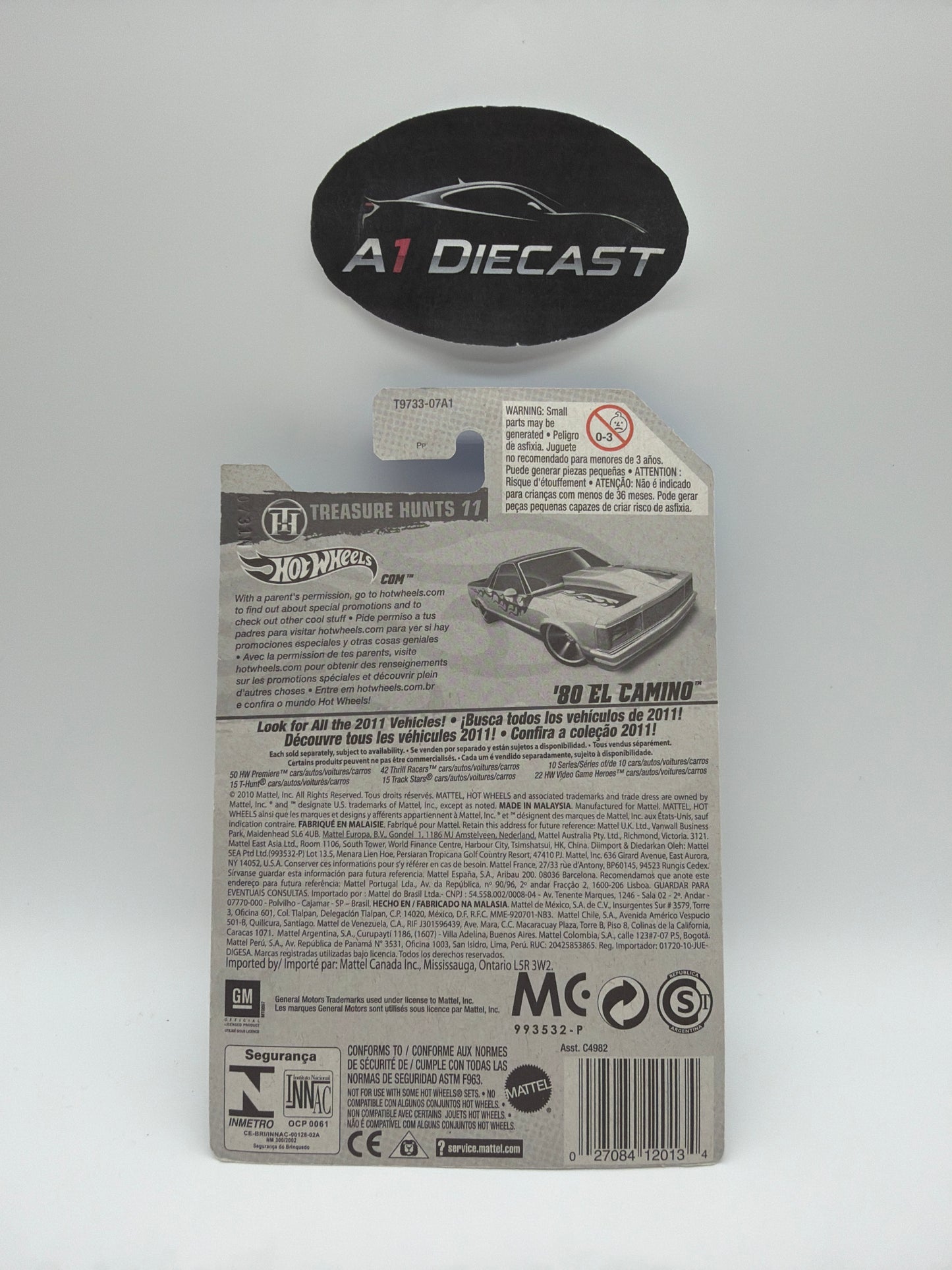Hot Wheels ‘80 El Camino Treasure Hunt