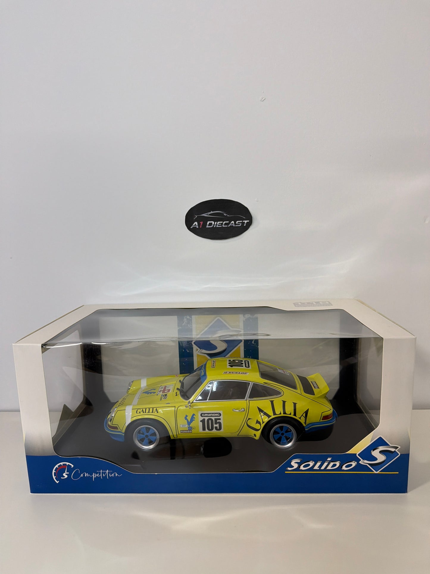 Solido Compétition Porsche 911 RSR Tour Auto 1973