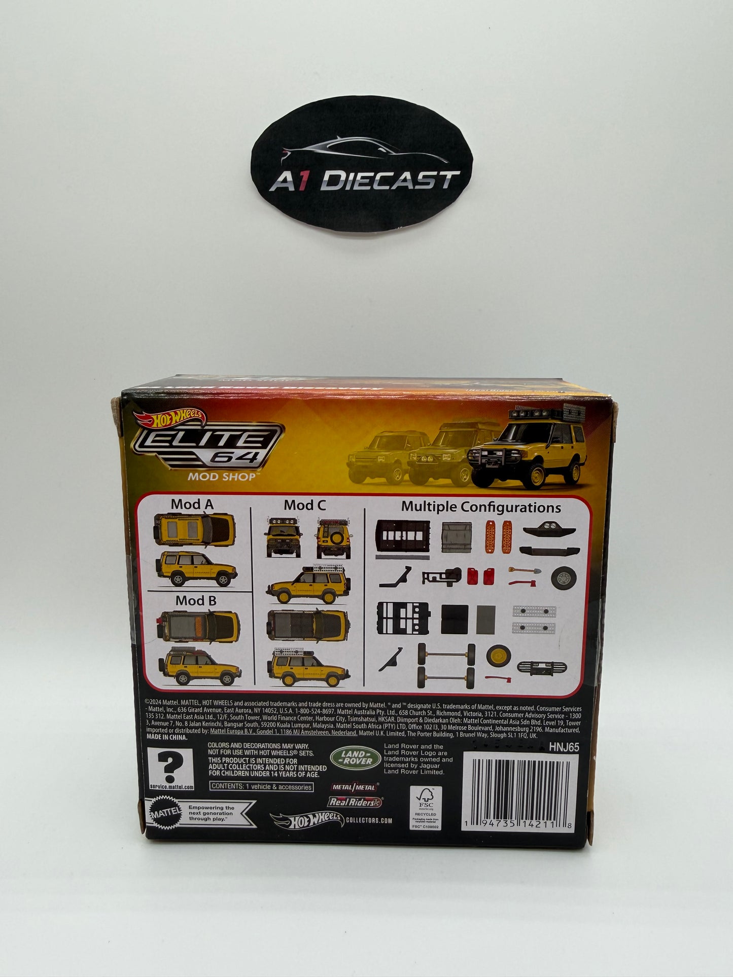 Hot Wheels Elite 64 Mod Shop ‘94 Land Rover Discovery
