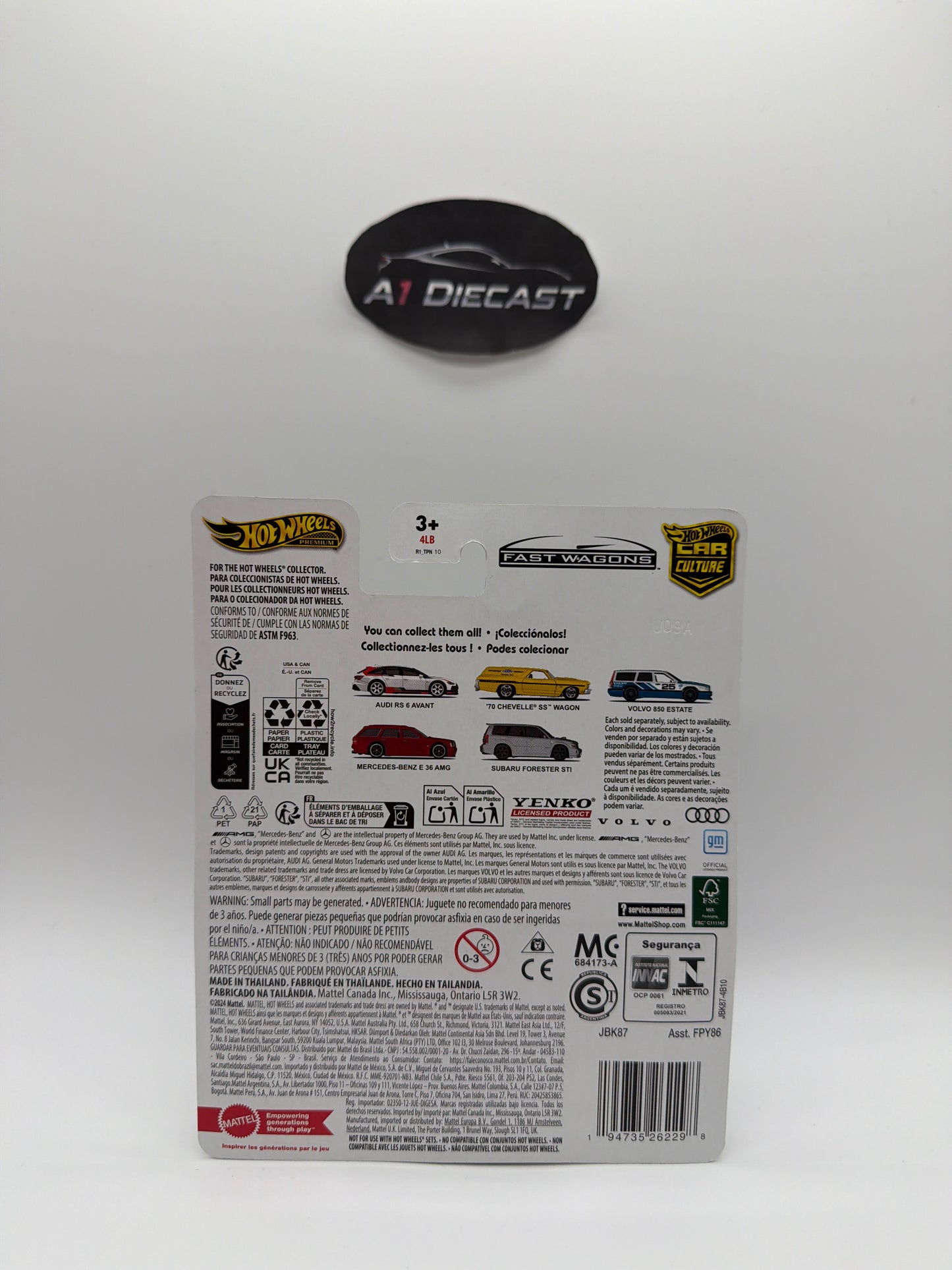 Hot Wheels Premium Car Culture Subaru Forester STI