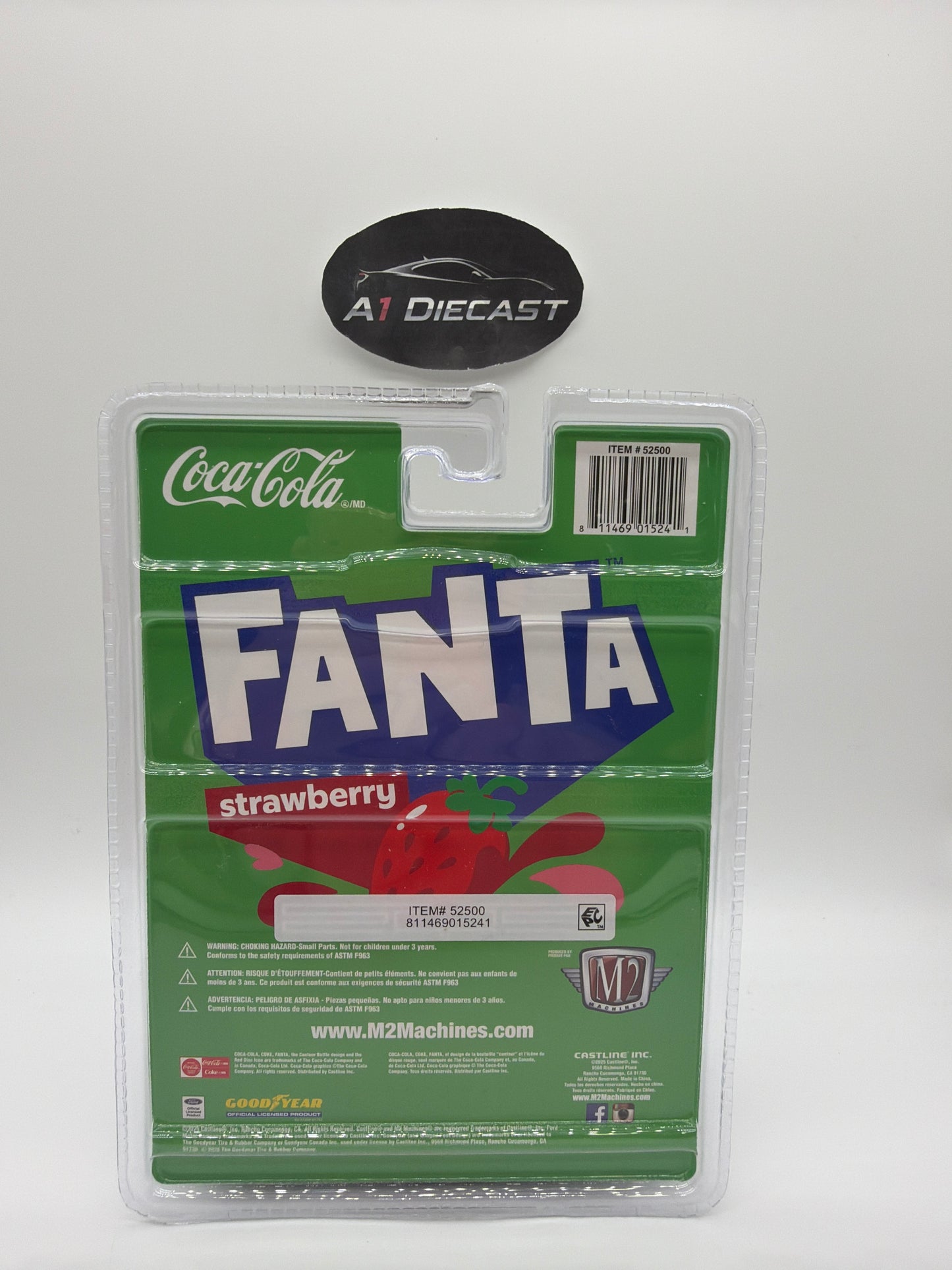M2 Machines Coca-Cola Fanta 1969 Ford Mustang Funny Car Chase