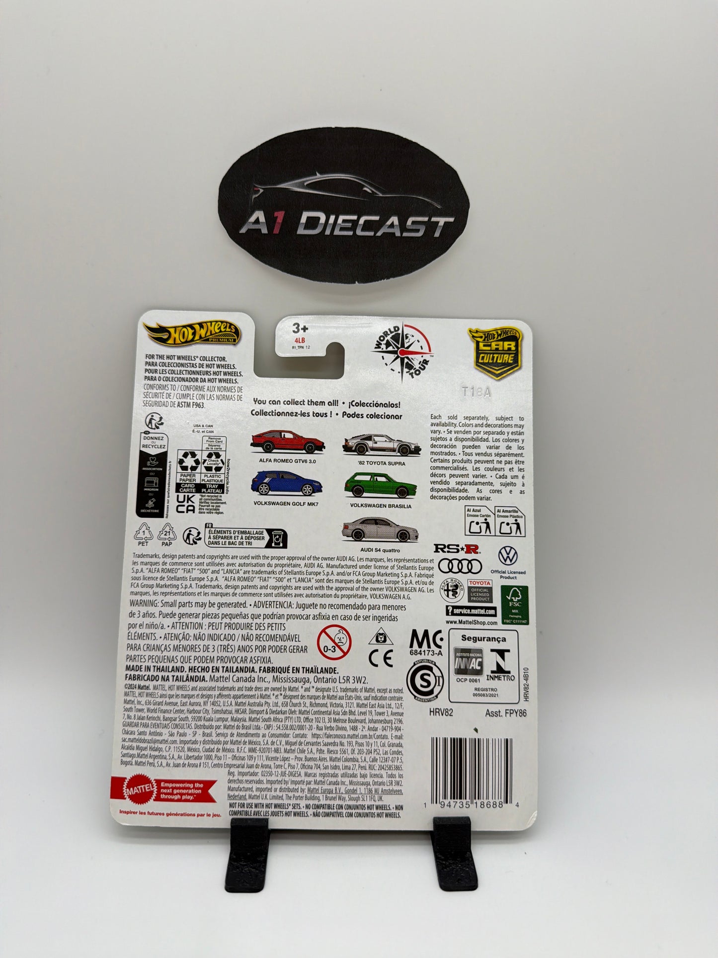 Hot Wheels Premium Car Culture Volkswagen Brasilia