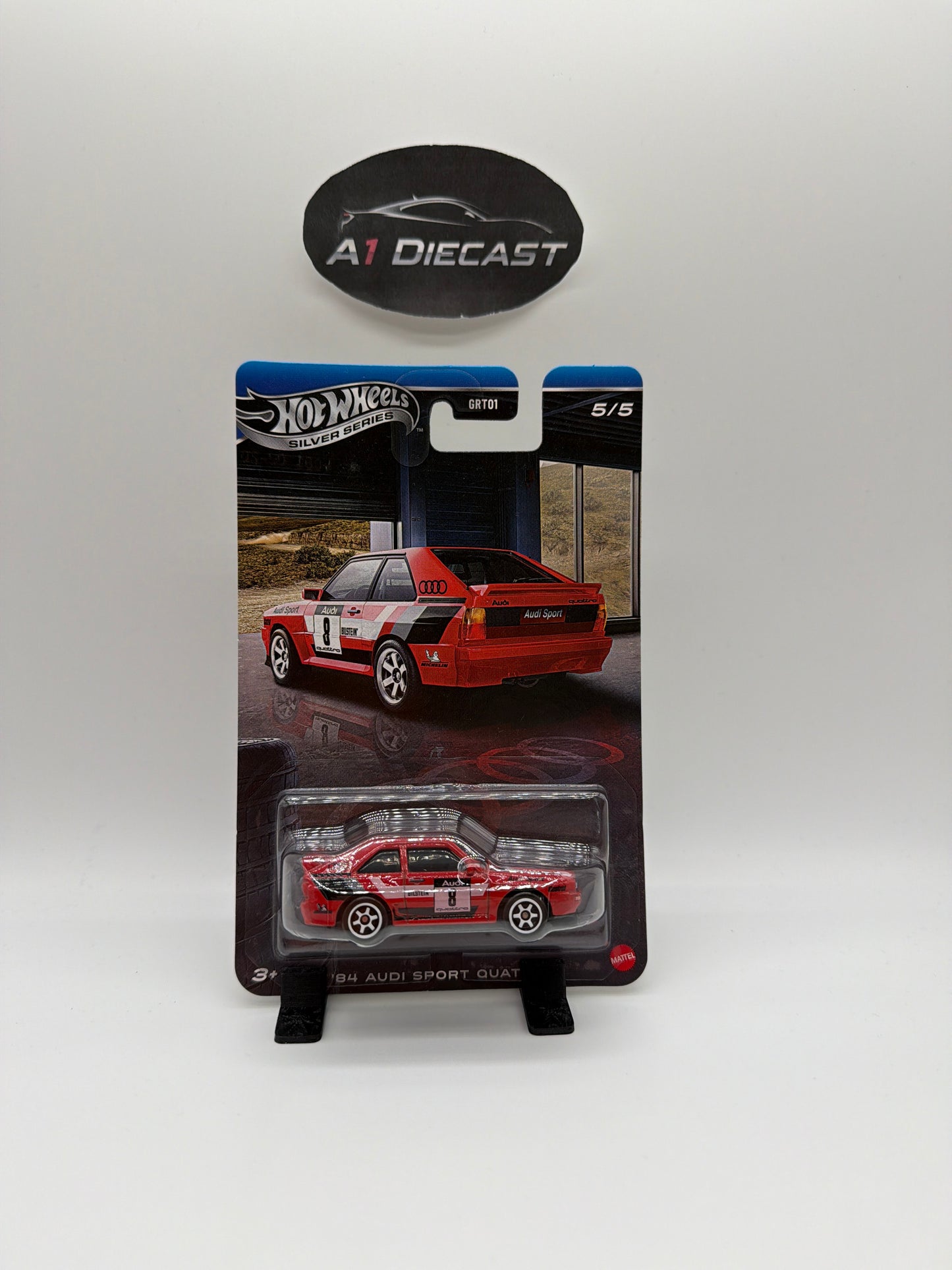 Hot Wheels Silver Series Audi Set of 5/5