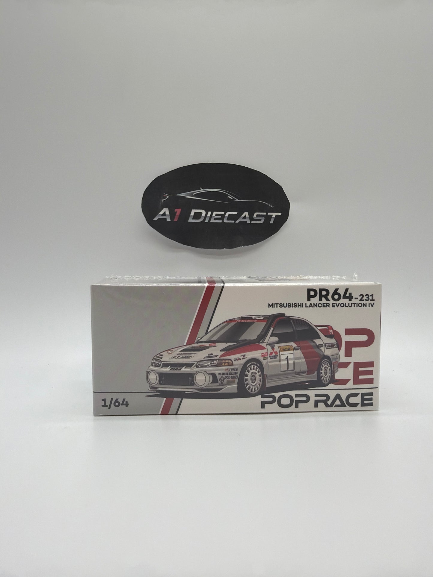 Pop race Mitsubishi Lancer Evolution IV //231