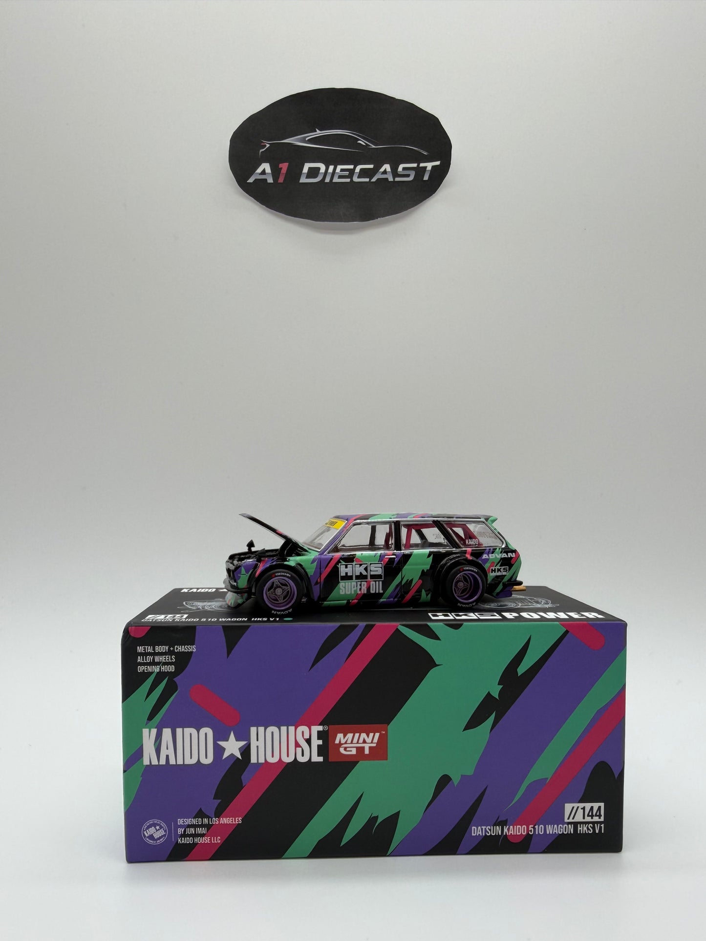 Kaido House Mini GT Datsun Kaido 510 Wagon HKS V1