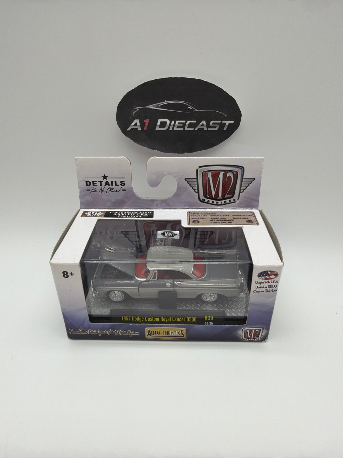 M2 Machines 1957 Dodge Custom Royal Lancer D500