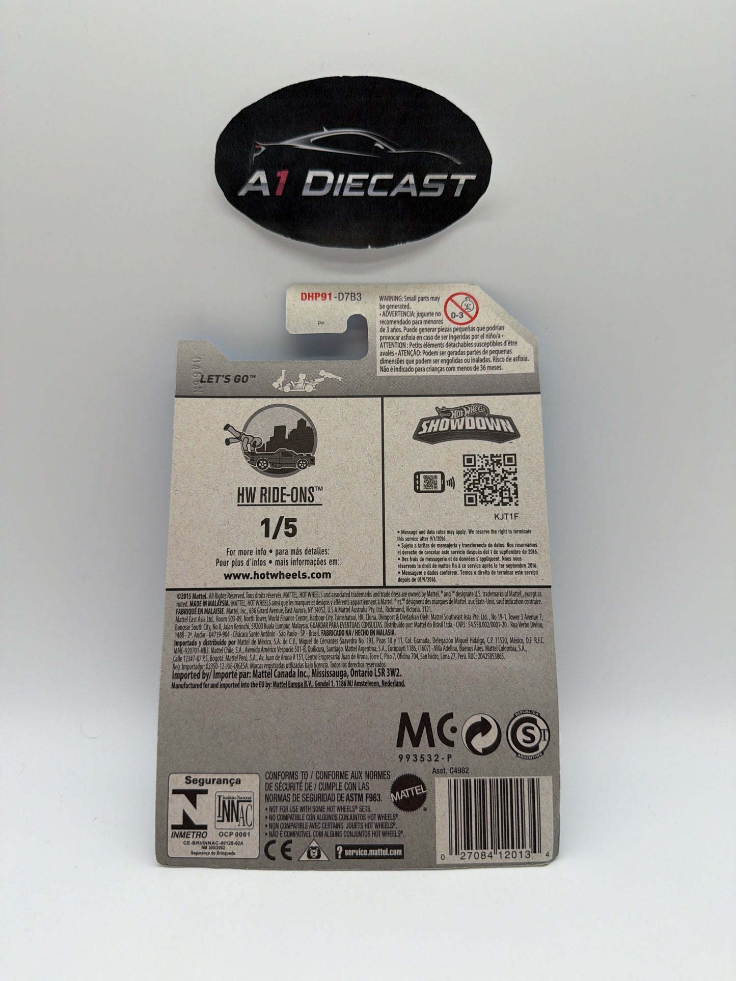 Hot Wheels Let’s Go Treasure Hunt Short Card