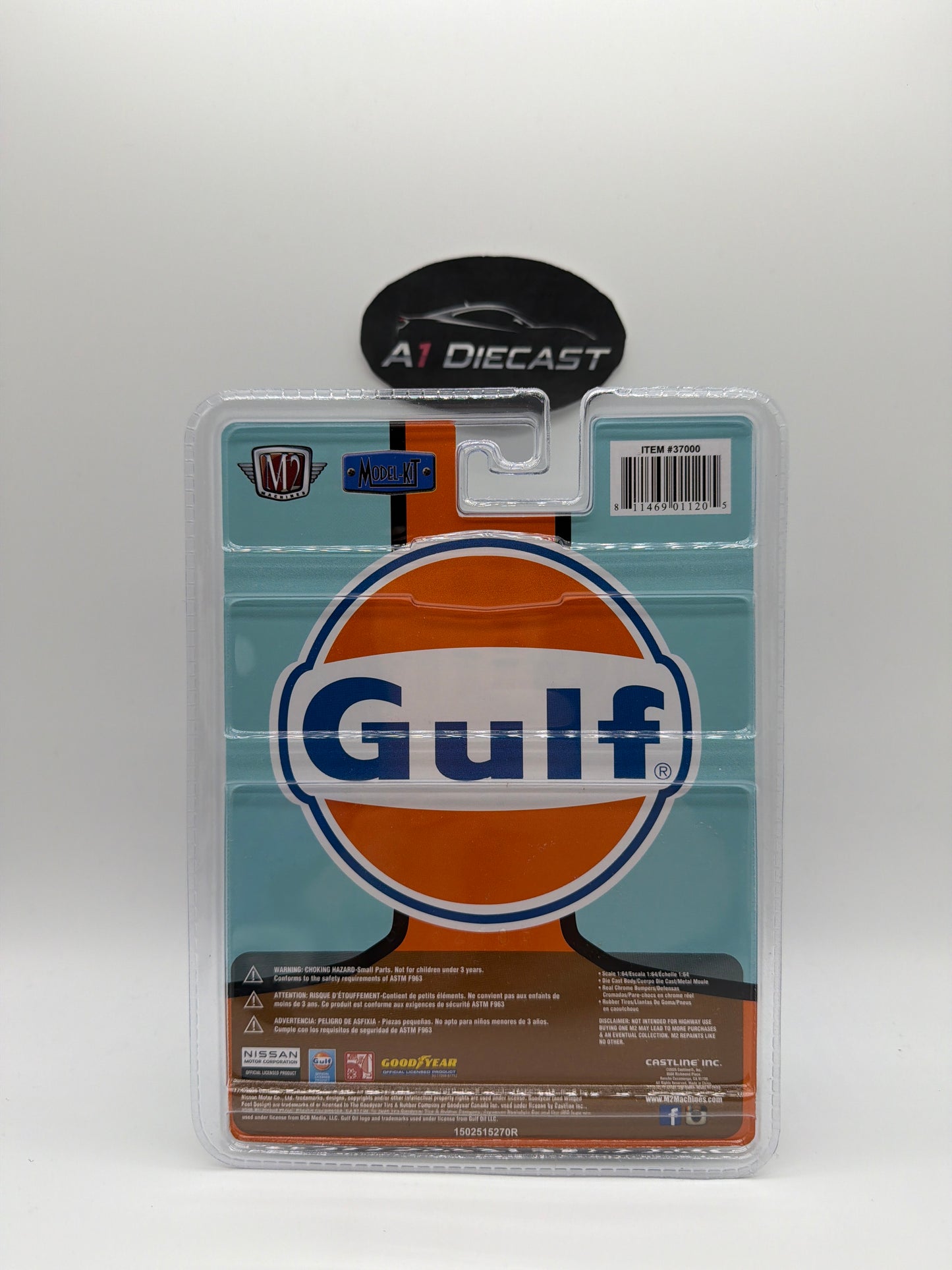 M2 Machines Model kit 1971 Nissan Skyline GT-R Gulf
