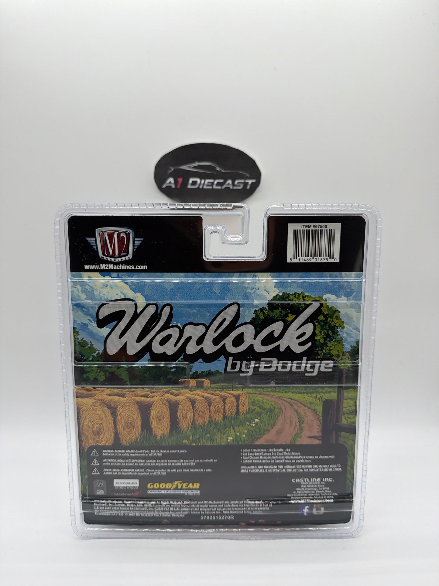 M2 Machines Diorama 1978 Dodge Warlock