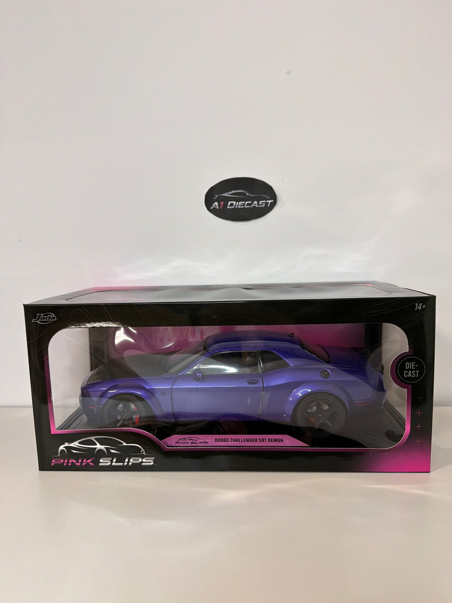 Jada Pink Slips Dodge Challenger SRT Demon