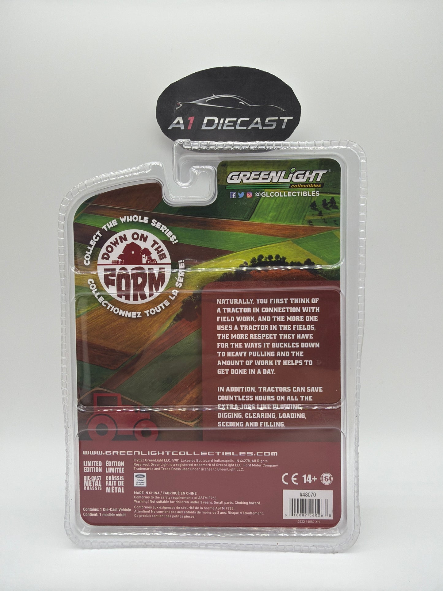 Greenlight Down On The Farm 1943 Ford 2N Tractor - U.S. Army