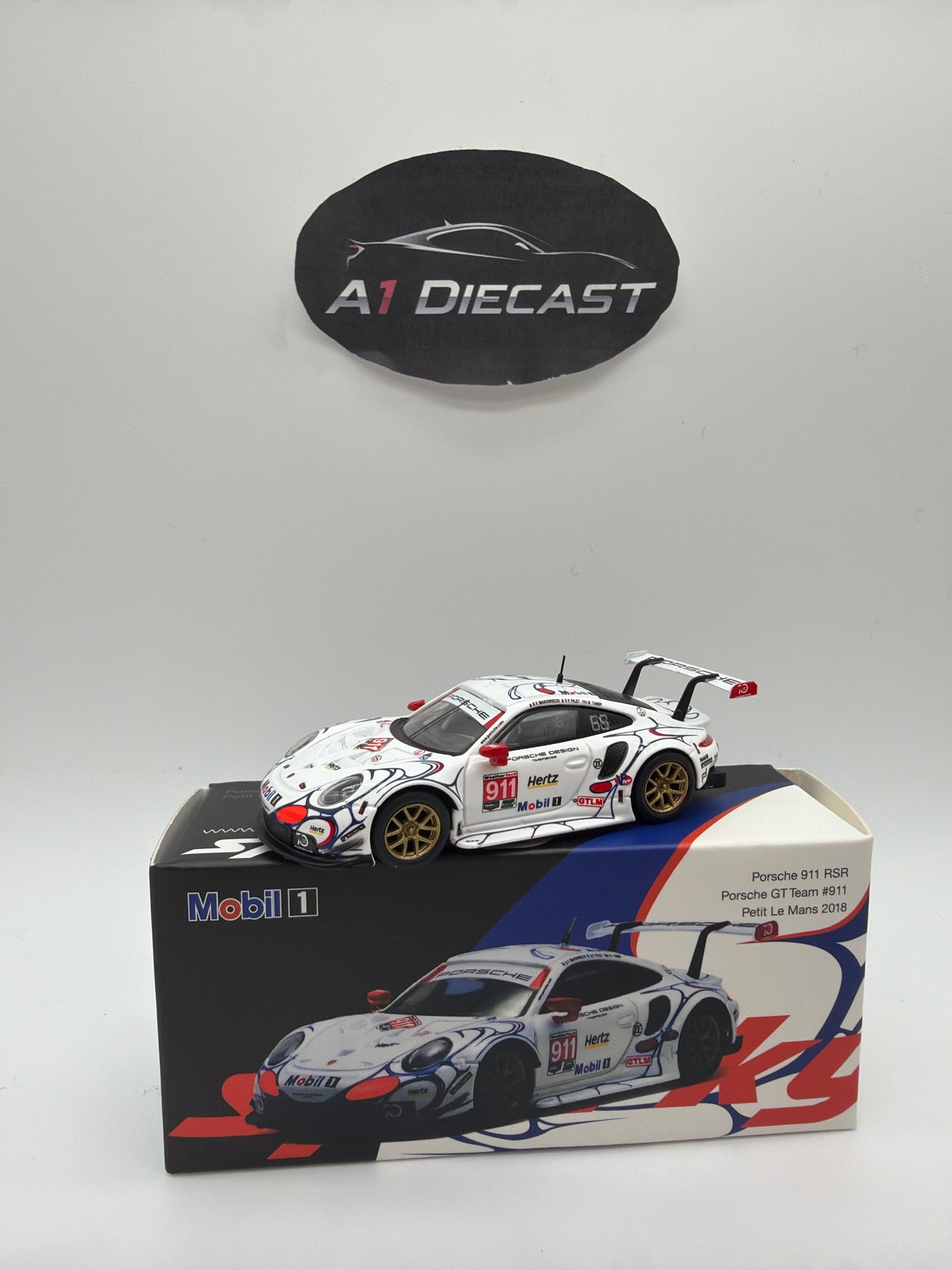 Sparky Porsche 911 RSR Porsche GT Team #911 & #912 Set - Petit Le Mans 2018