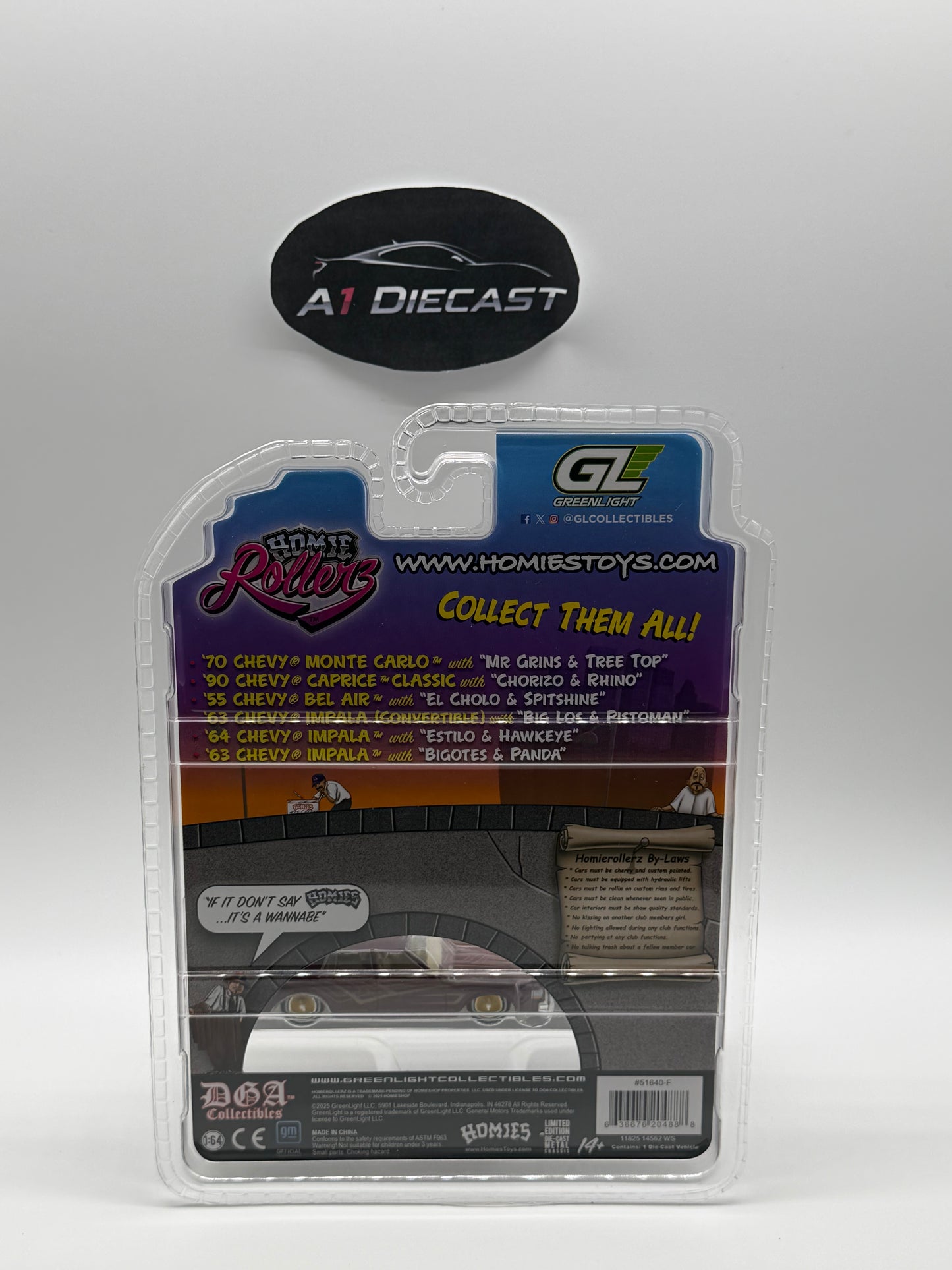 Greenlight Homie Rollerz ‘90 Chevy Caprice Classic