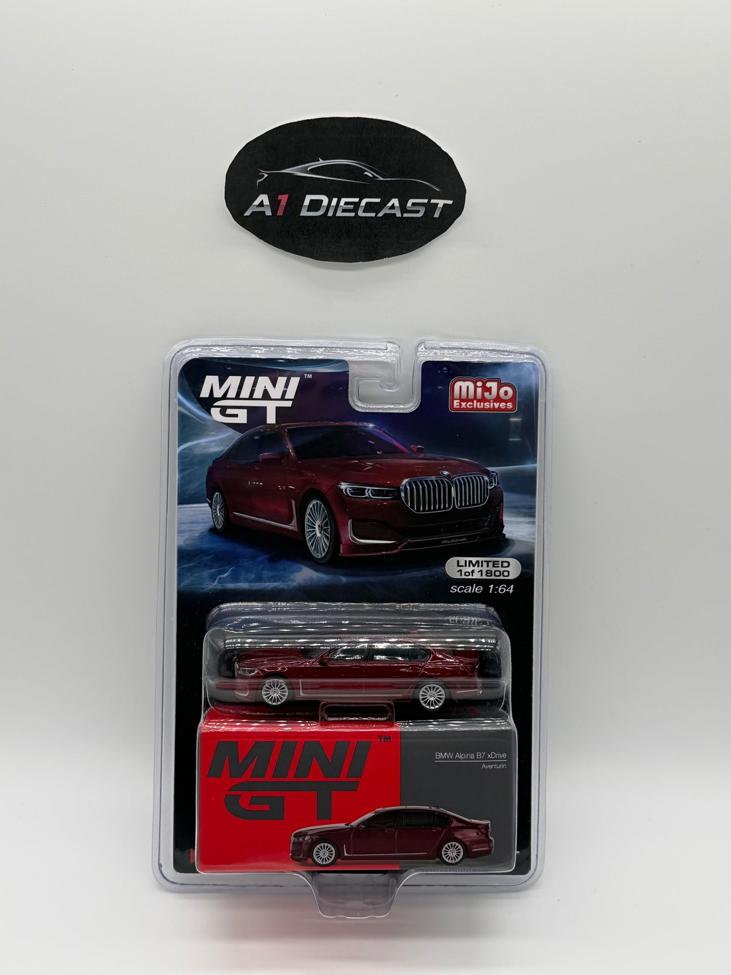 Mini GT BMW Alpine B7 xDrive MGT00693-MJ