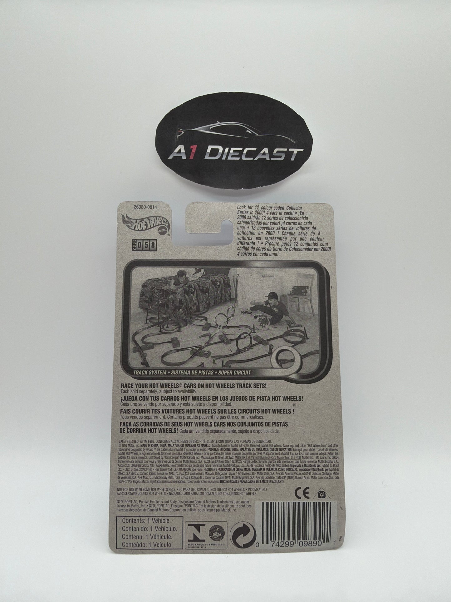 Hot Wheels Pontiac GTO 1967 Super Treasure Hunt