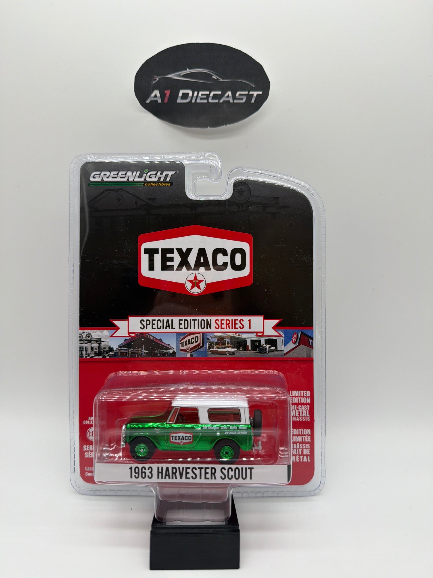 Greenlight Texaco 1963 Harvester Scout Chase