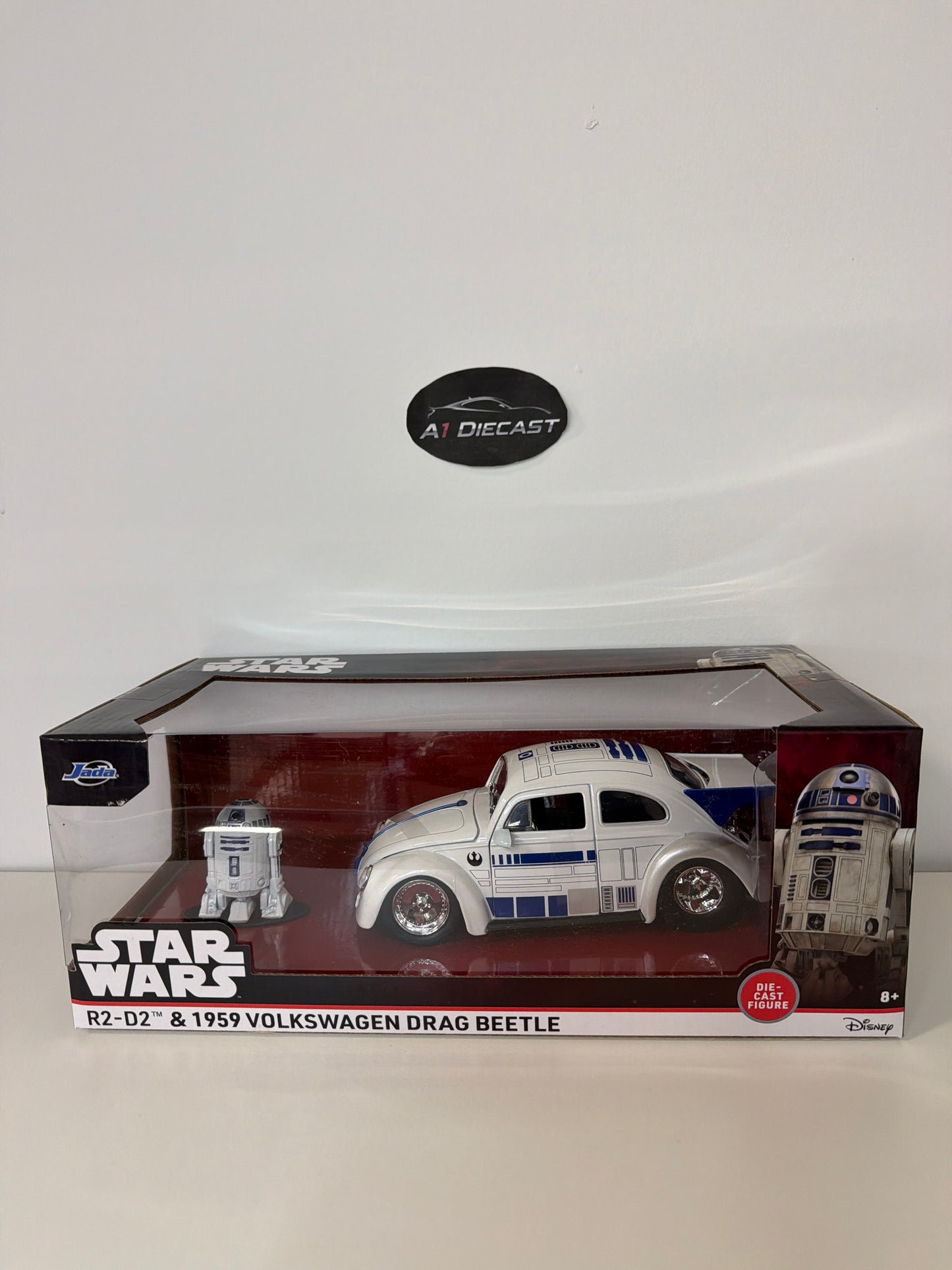 Jada Star Wars R2-D2 & 1959 Volkswagen Drag Beetle