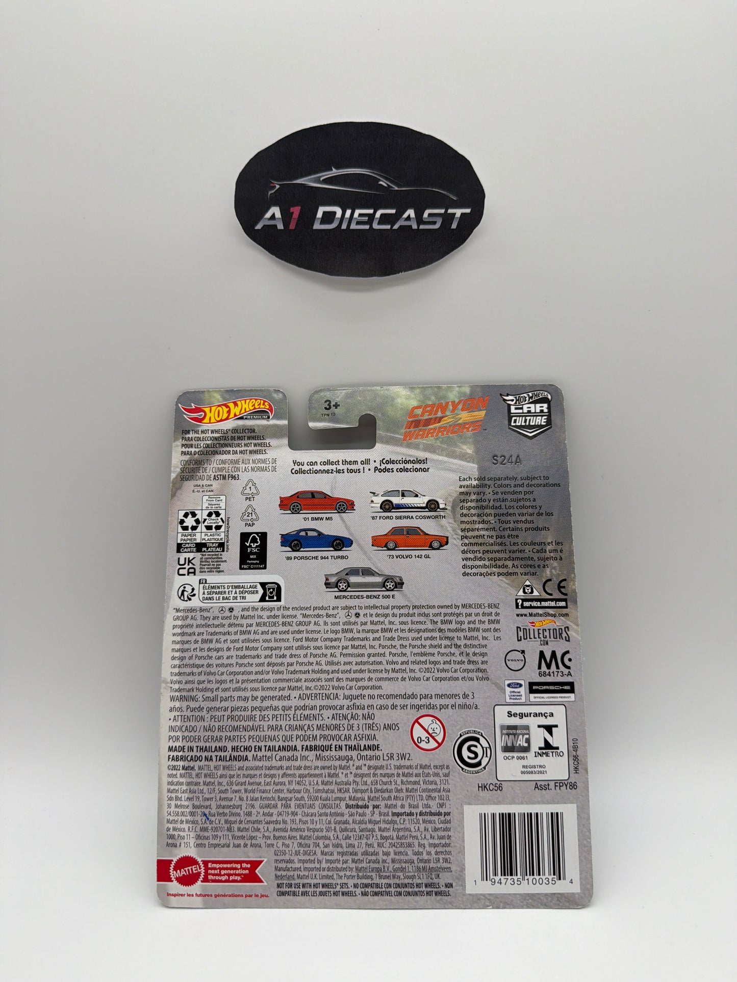 Hot Wheels Premium Car Culture ‘89 Porsche 944 Turbo