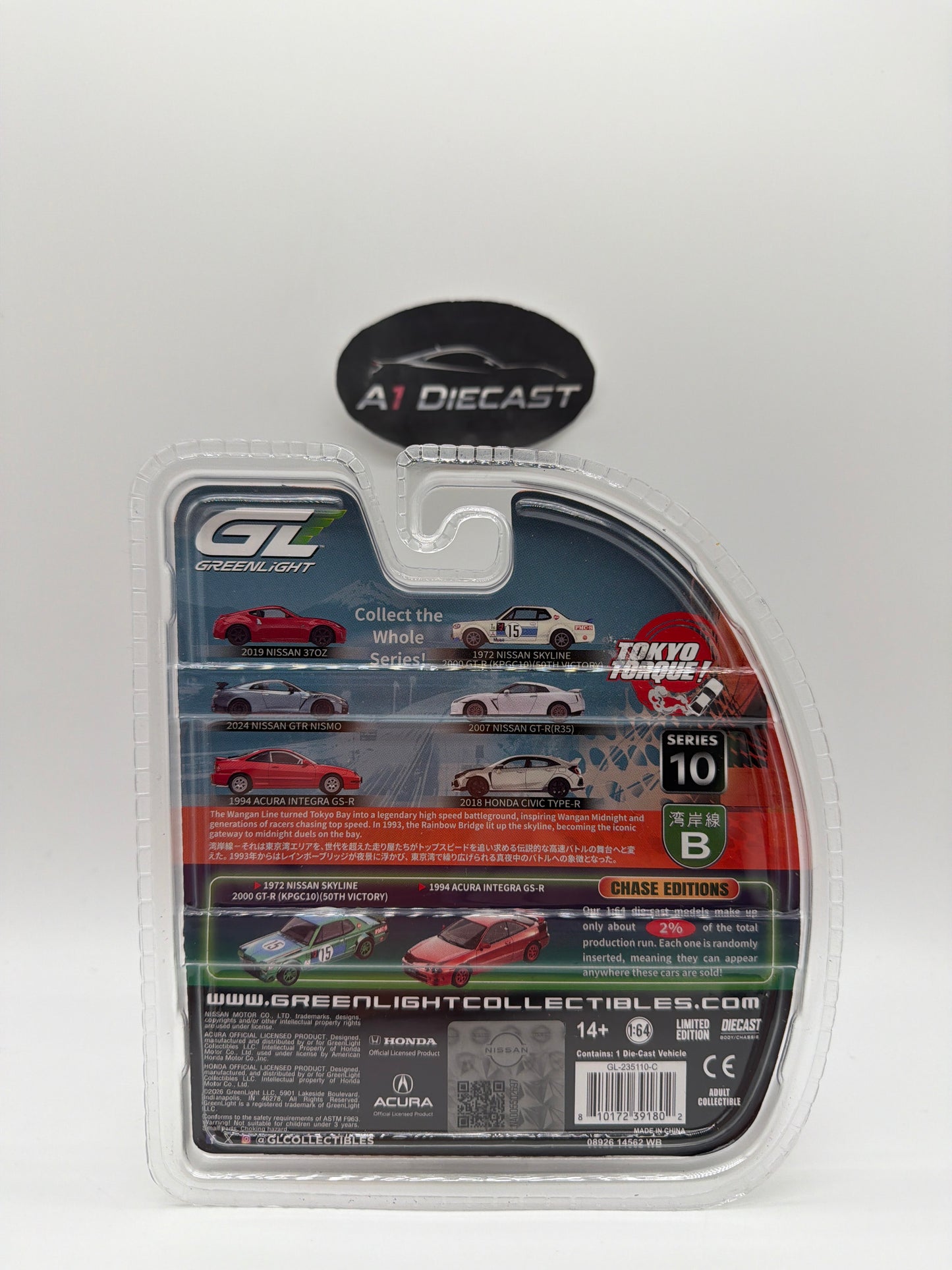 Greenlight Tokyo Torque Series 10 2024 Nissan GTR Nismo