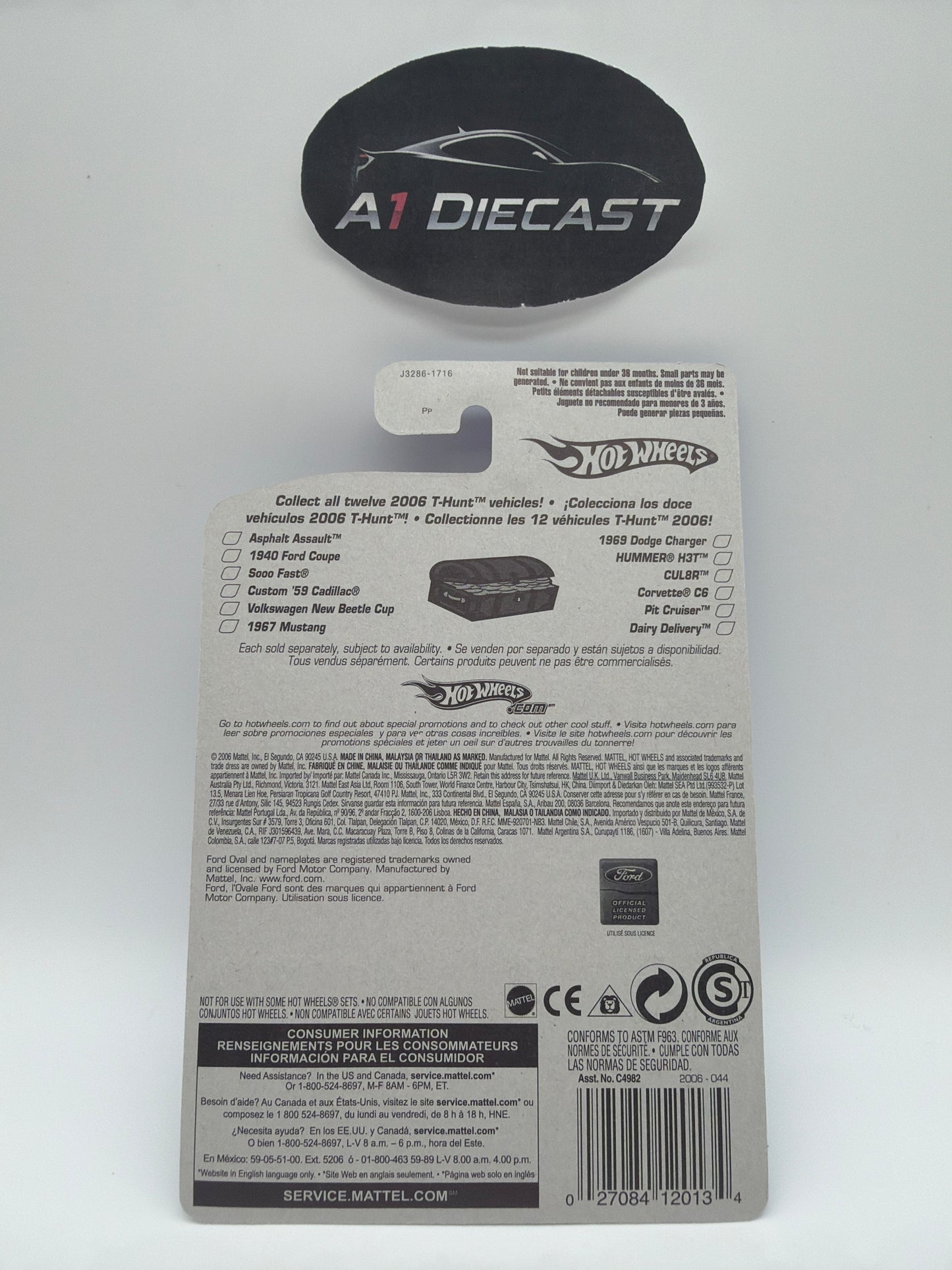 Hot Wheels 1967 Mustang Super Treasure Hunt